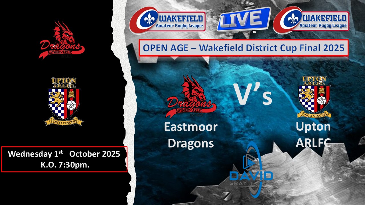 Eastmoor Dragons V Upton.