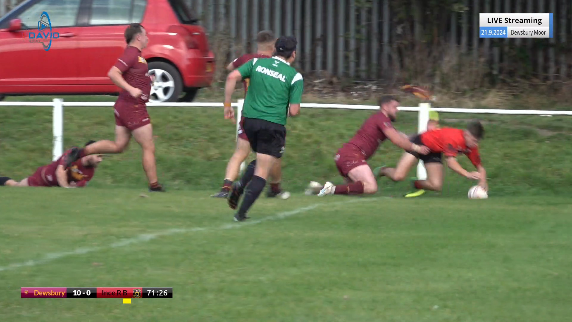 Dewsbury Moor V Ince Rose Bridge.