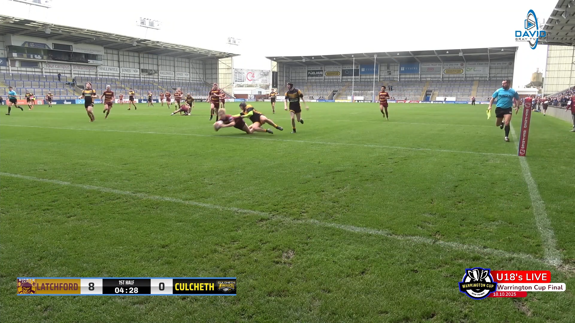 Warrington Cup Final 2025 - Latchford Giants V Culcheth Eagles.