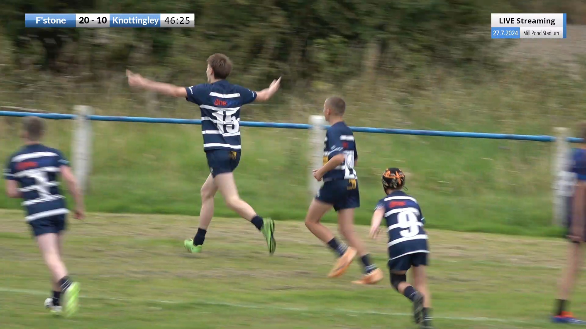 U13 Featherstone Lions V Knottingly Mustangs.