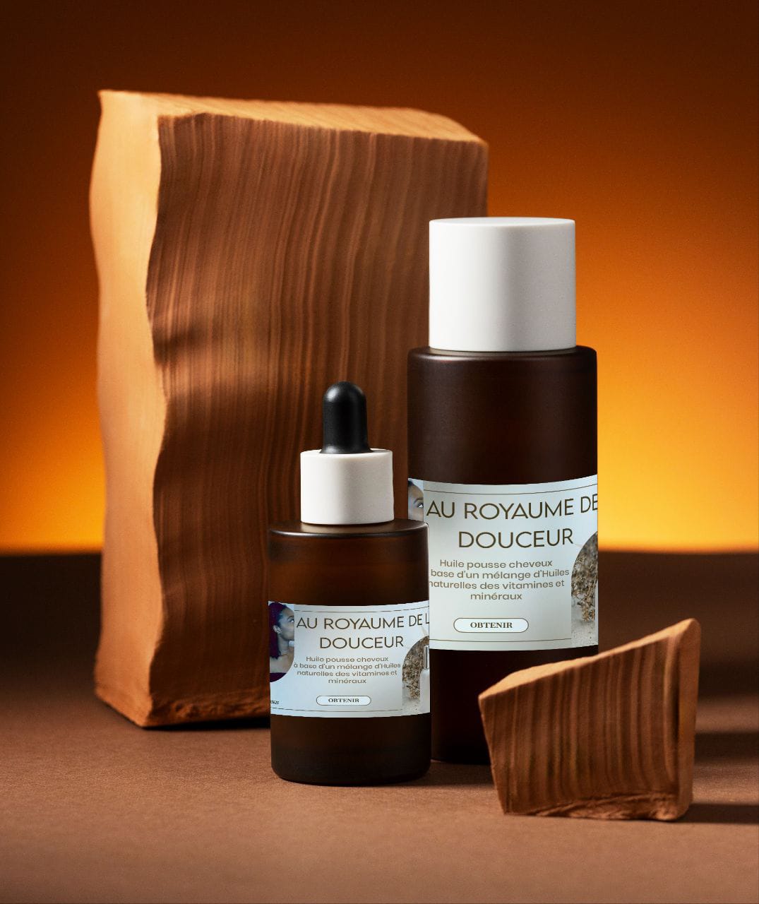 Huile pousse cheveux naturelle (100 ml)