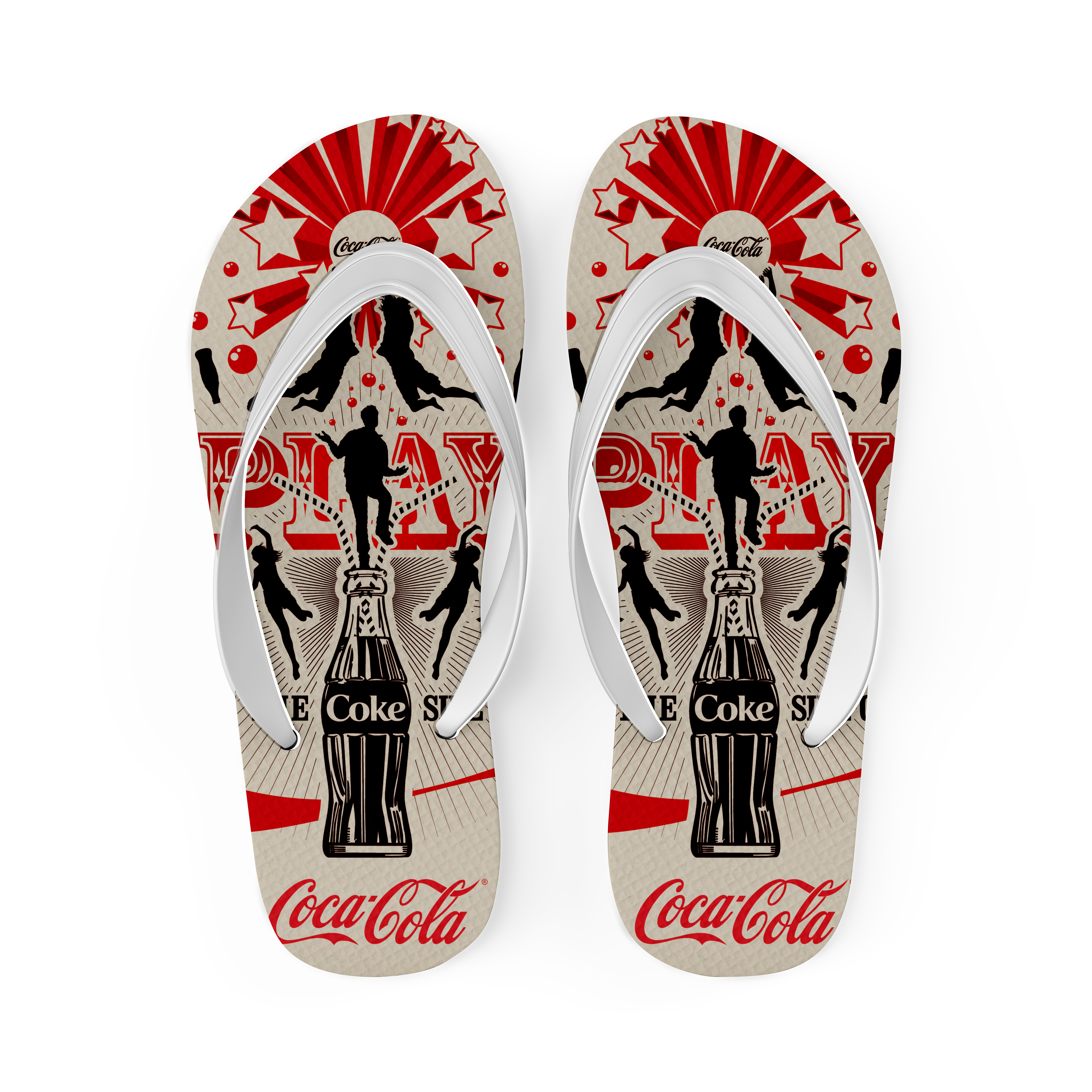 Chinelo Coca-Cola Vintage