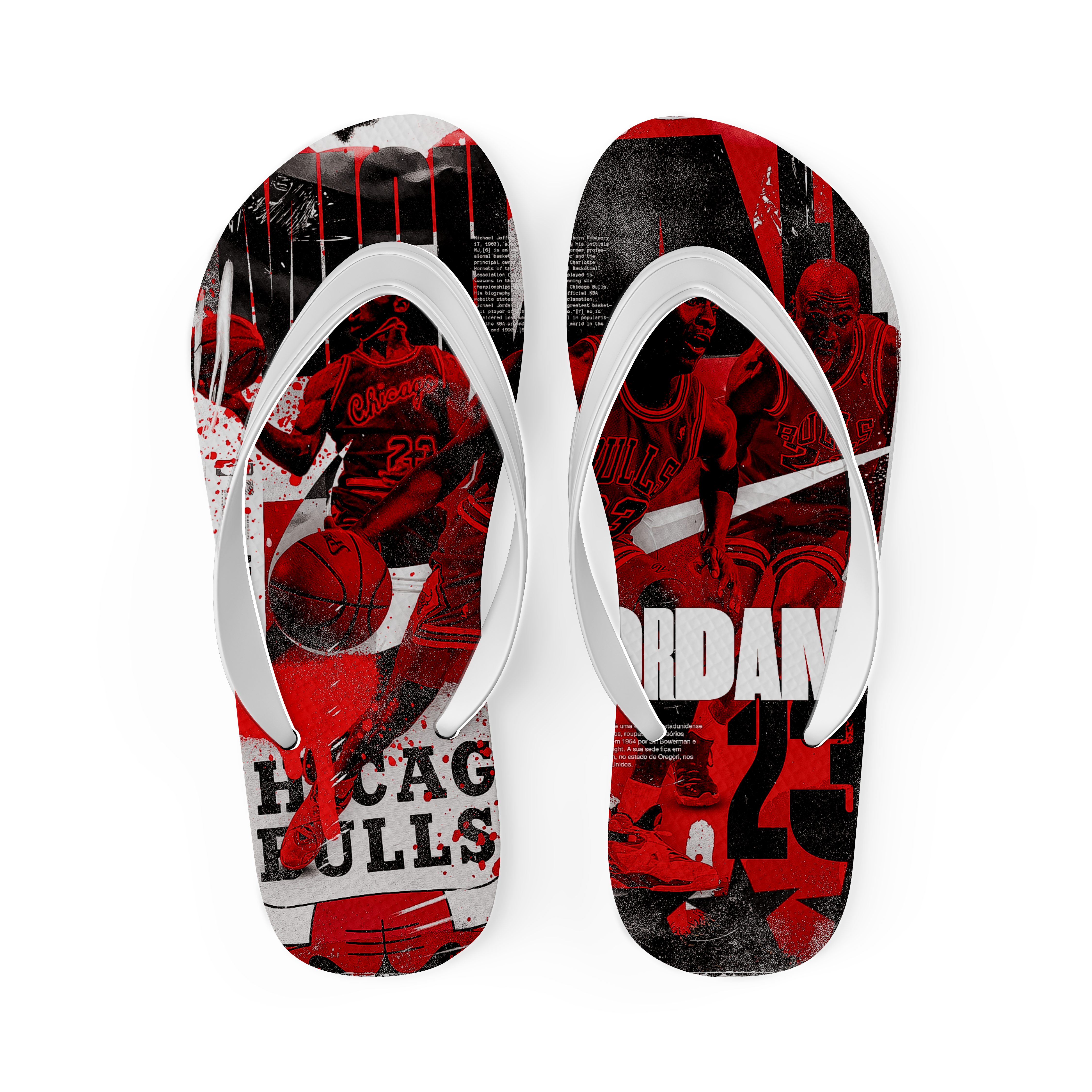 Chinelo Estampado Bulls