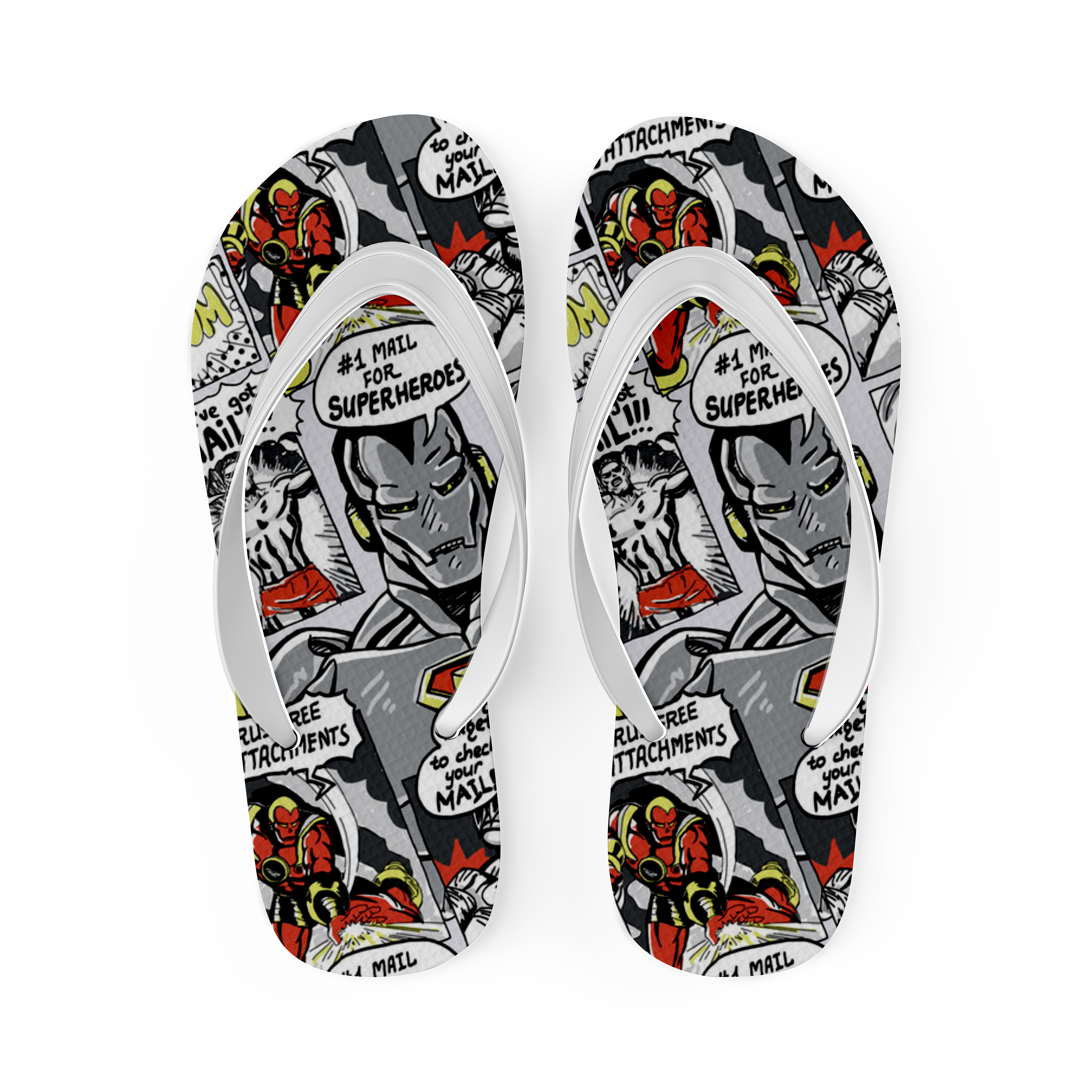 Chinelo Estampa Comics