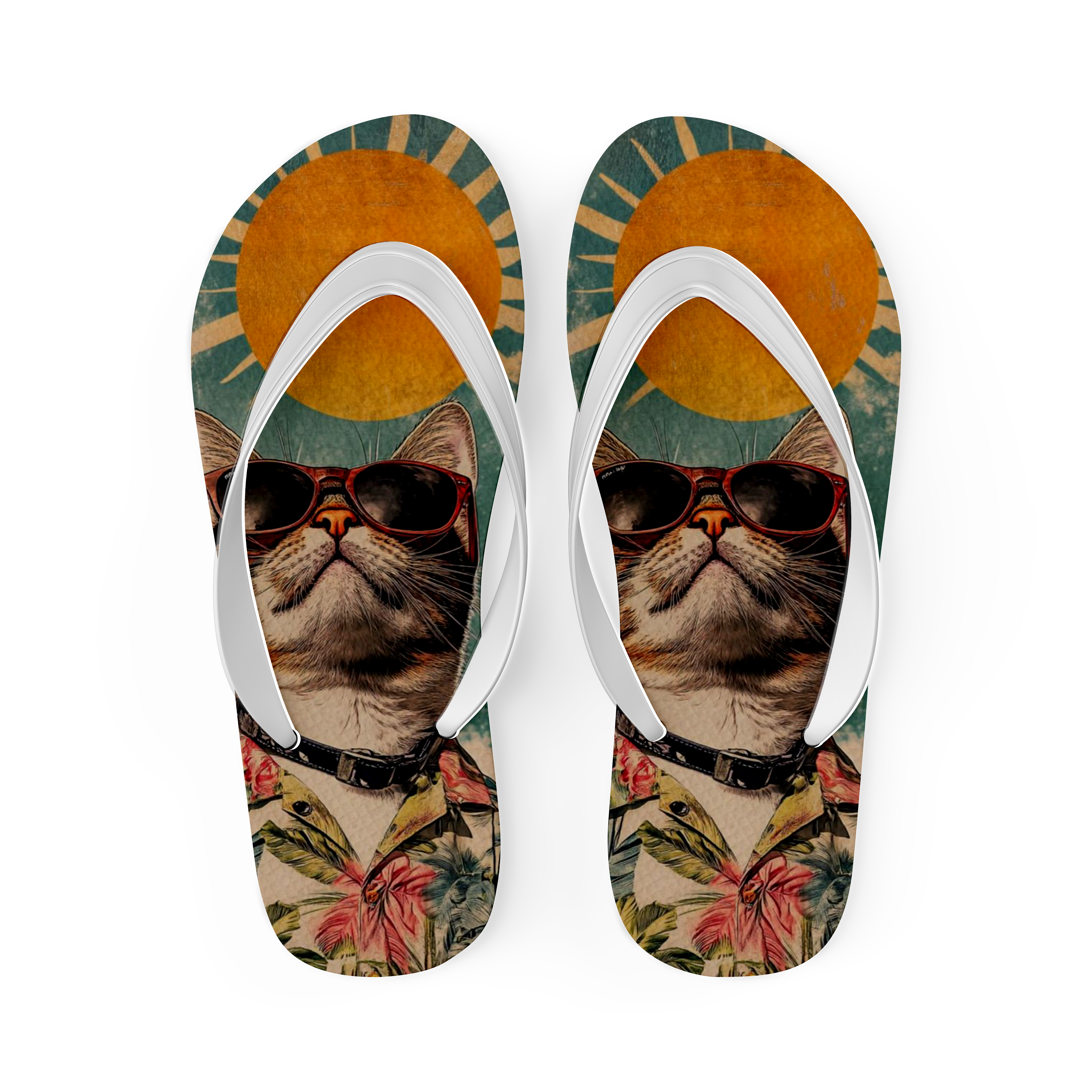 Chinelo Gato Tropical