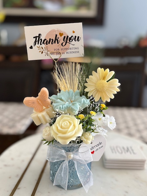Handcrafted Decorative Wax Melts Bouquet