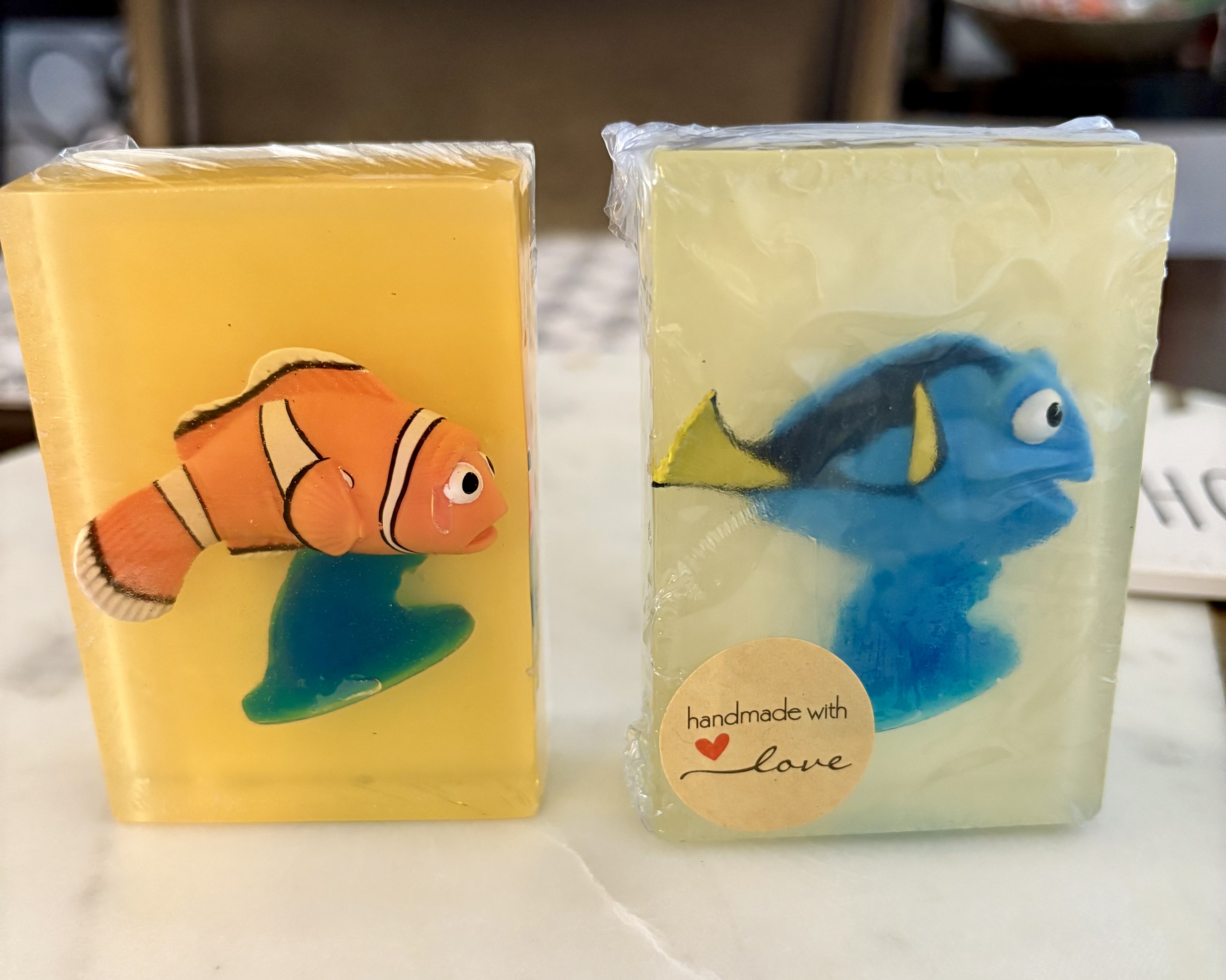 Fun and colorful character Soap Bars 