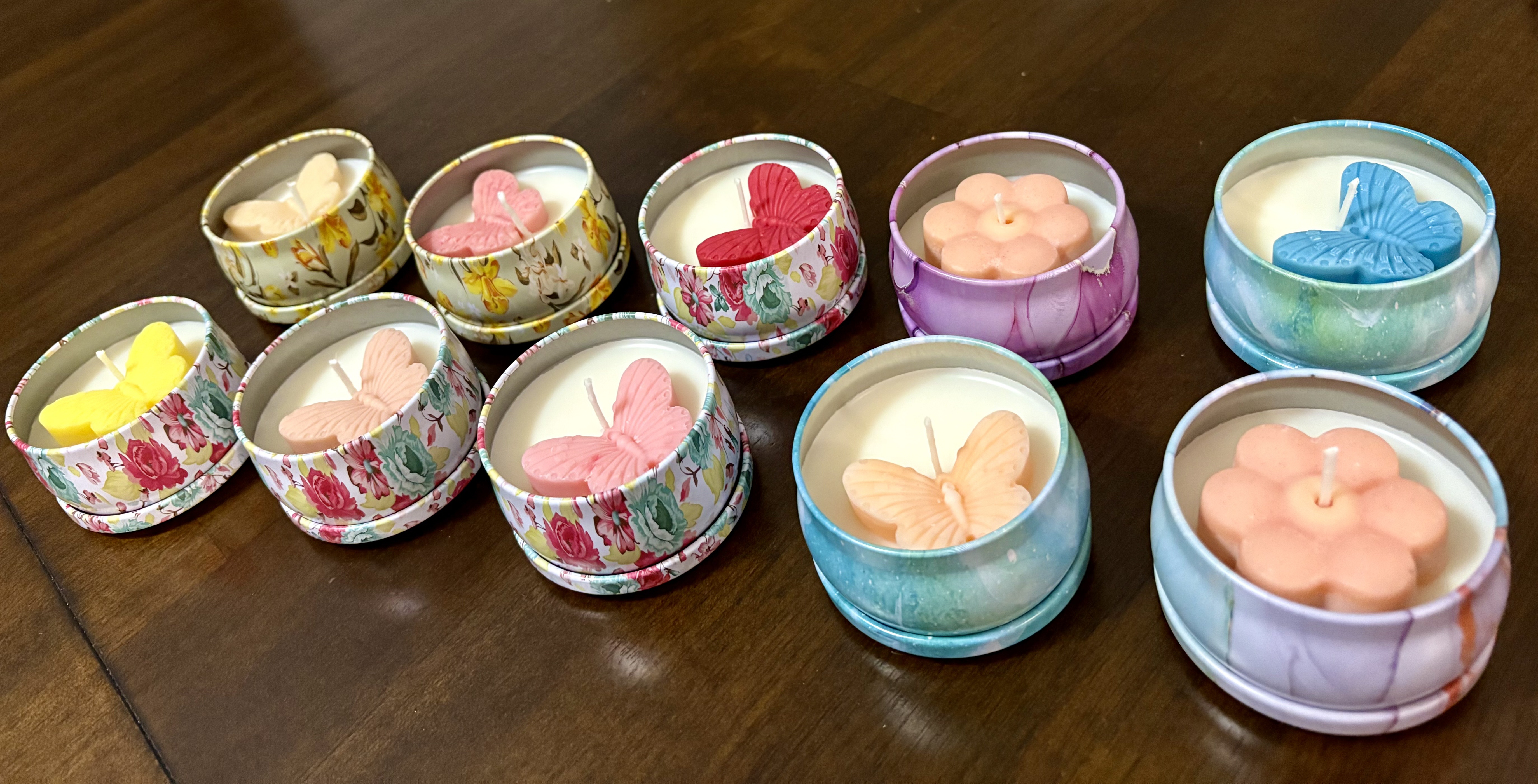 Butterfly Scented Candles