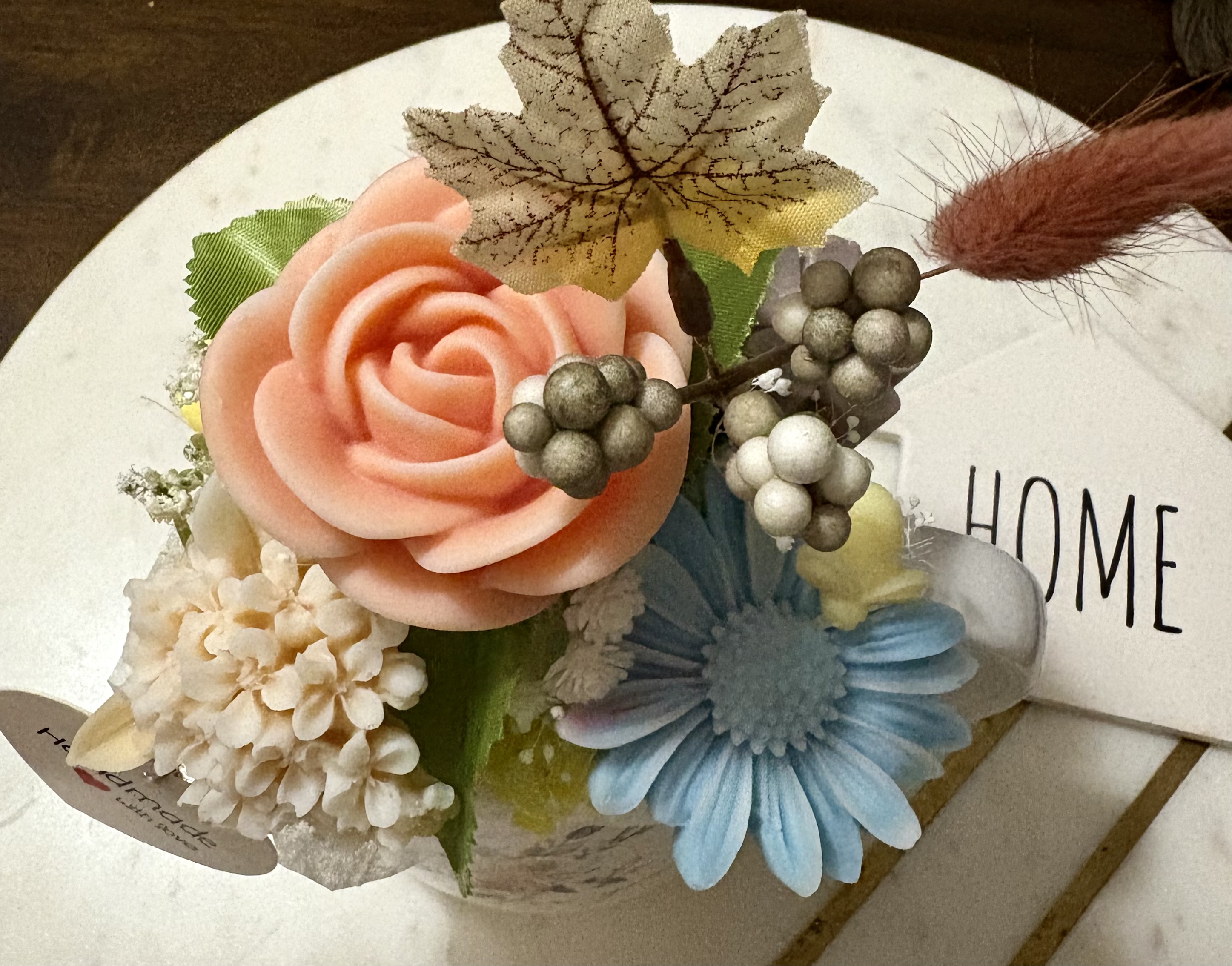 Handmade wax melt Floral Mug Arrangement