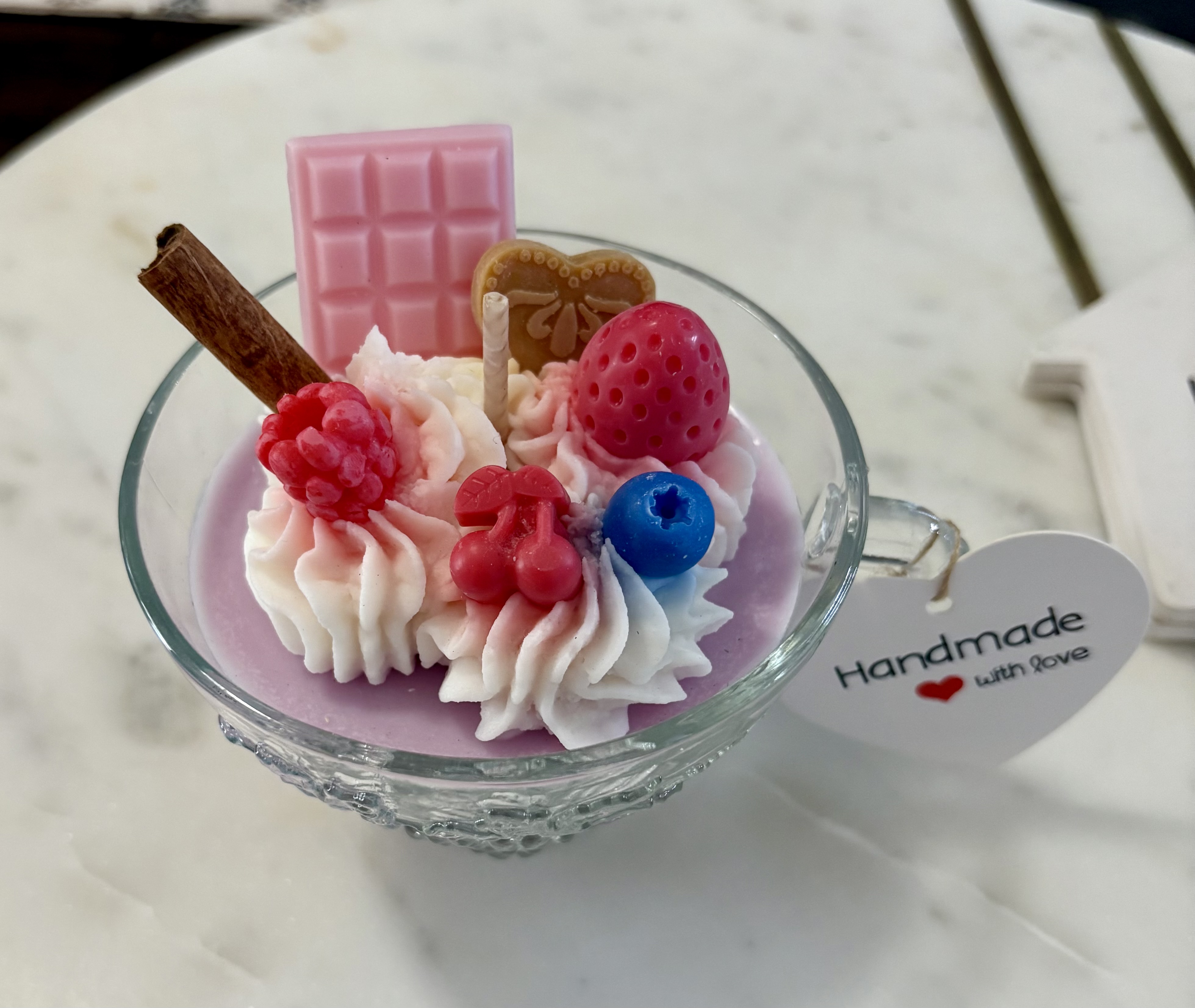 Handmade Decorative Dessert Candle