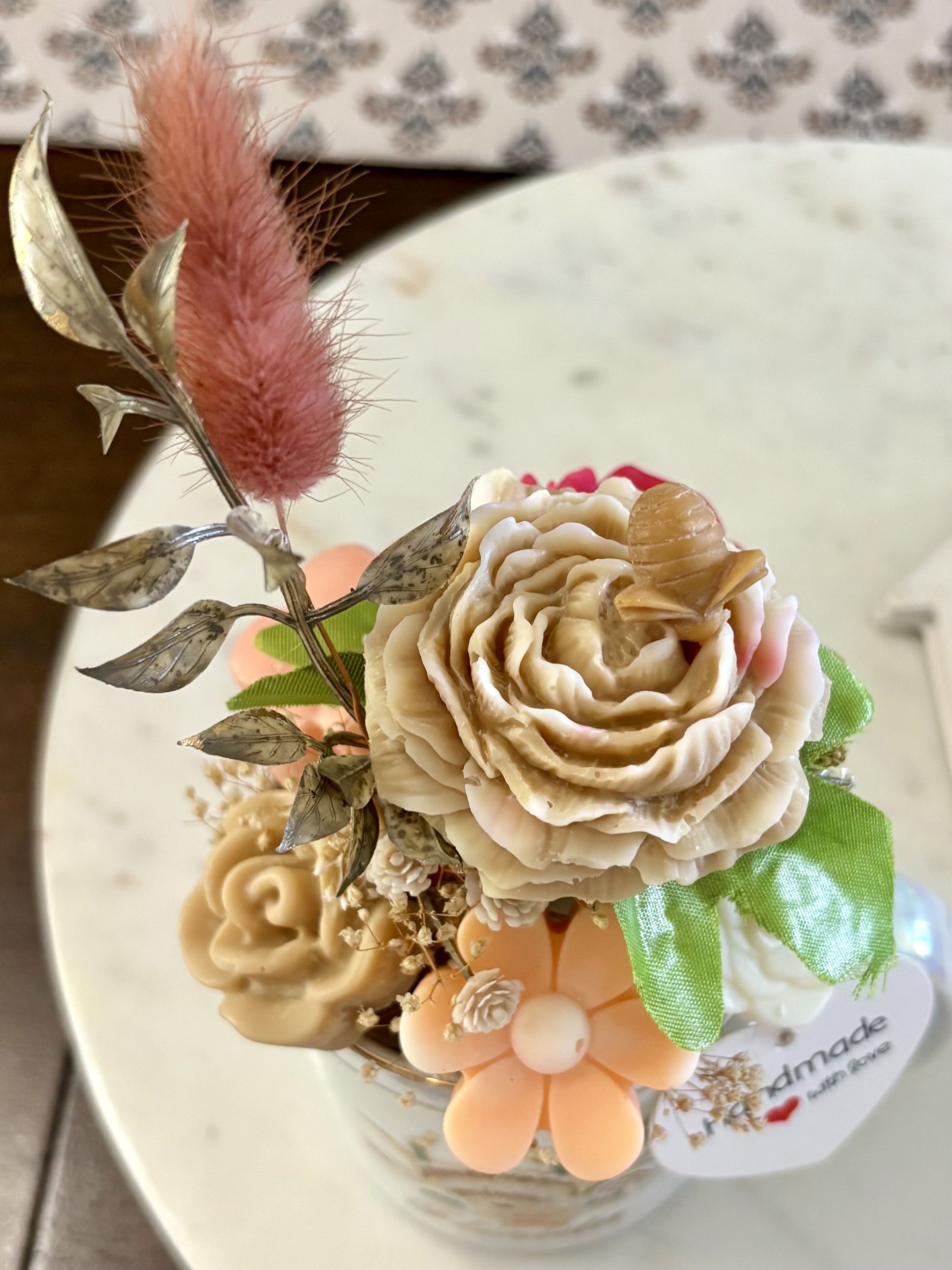 Handmade Floral Arrangement in Florida Souvenir Mug
