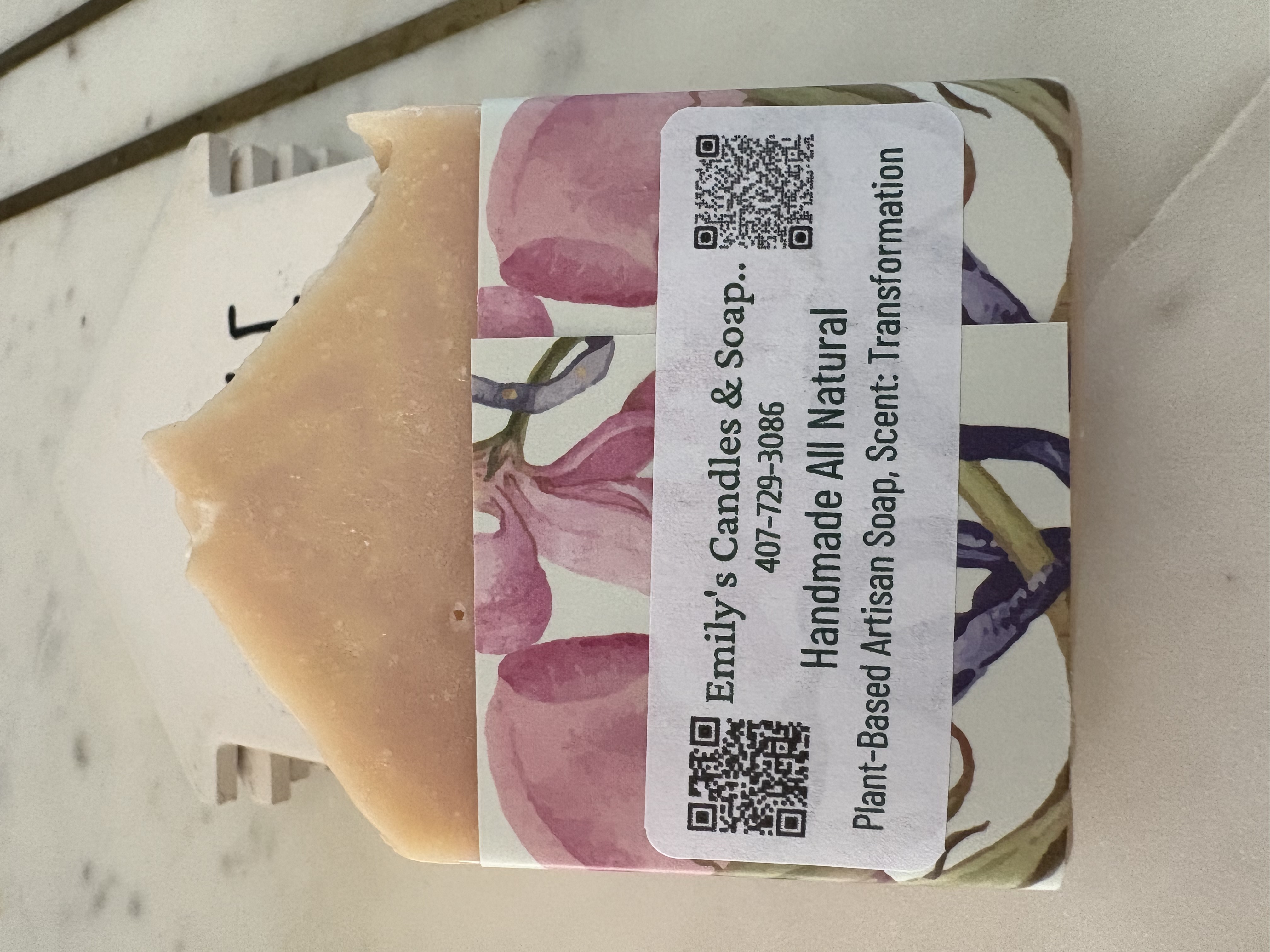 Handmade, plant based All Natural cold processed Soap