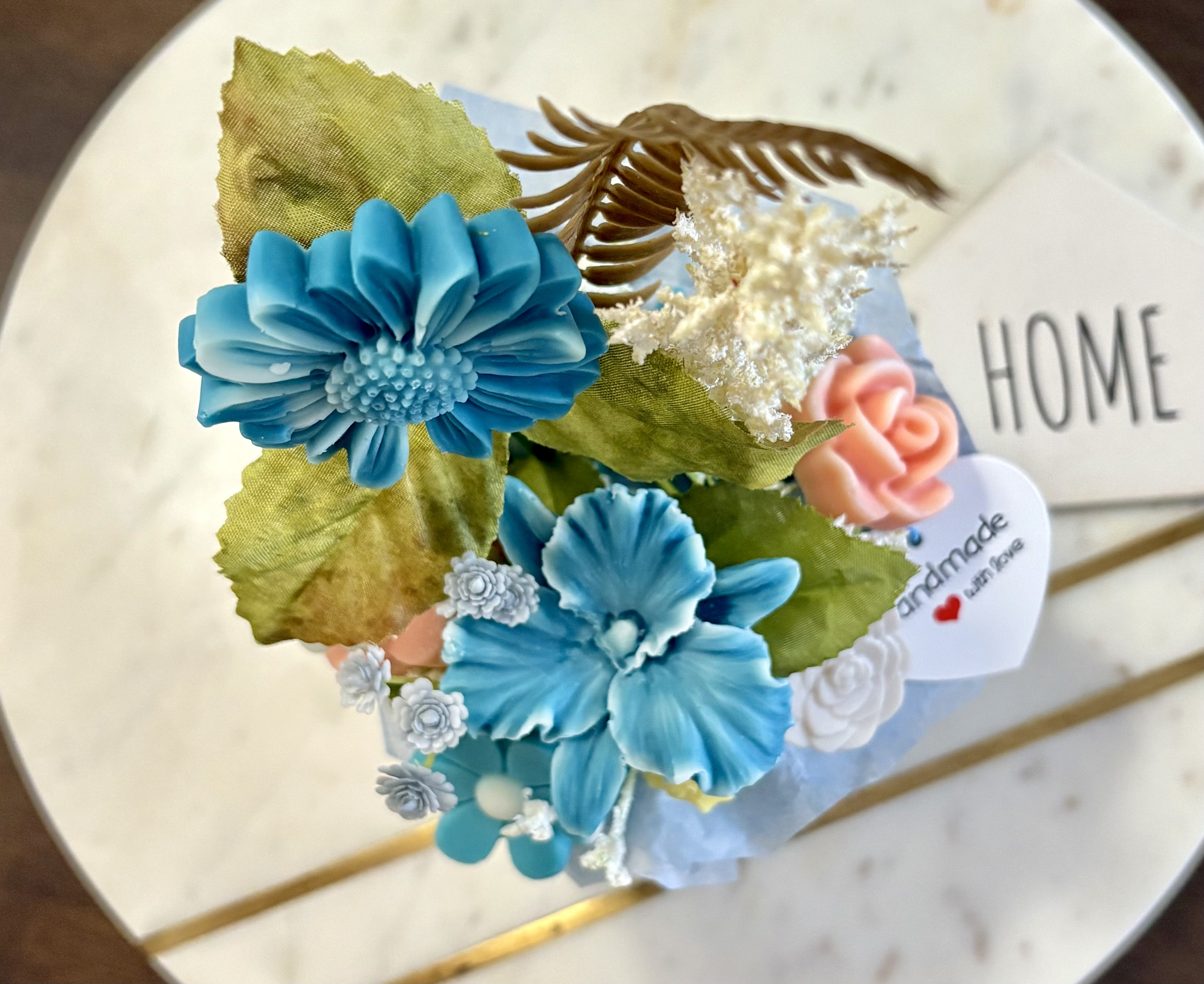 Decorative Flower Mug Arrangement