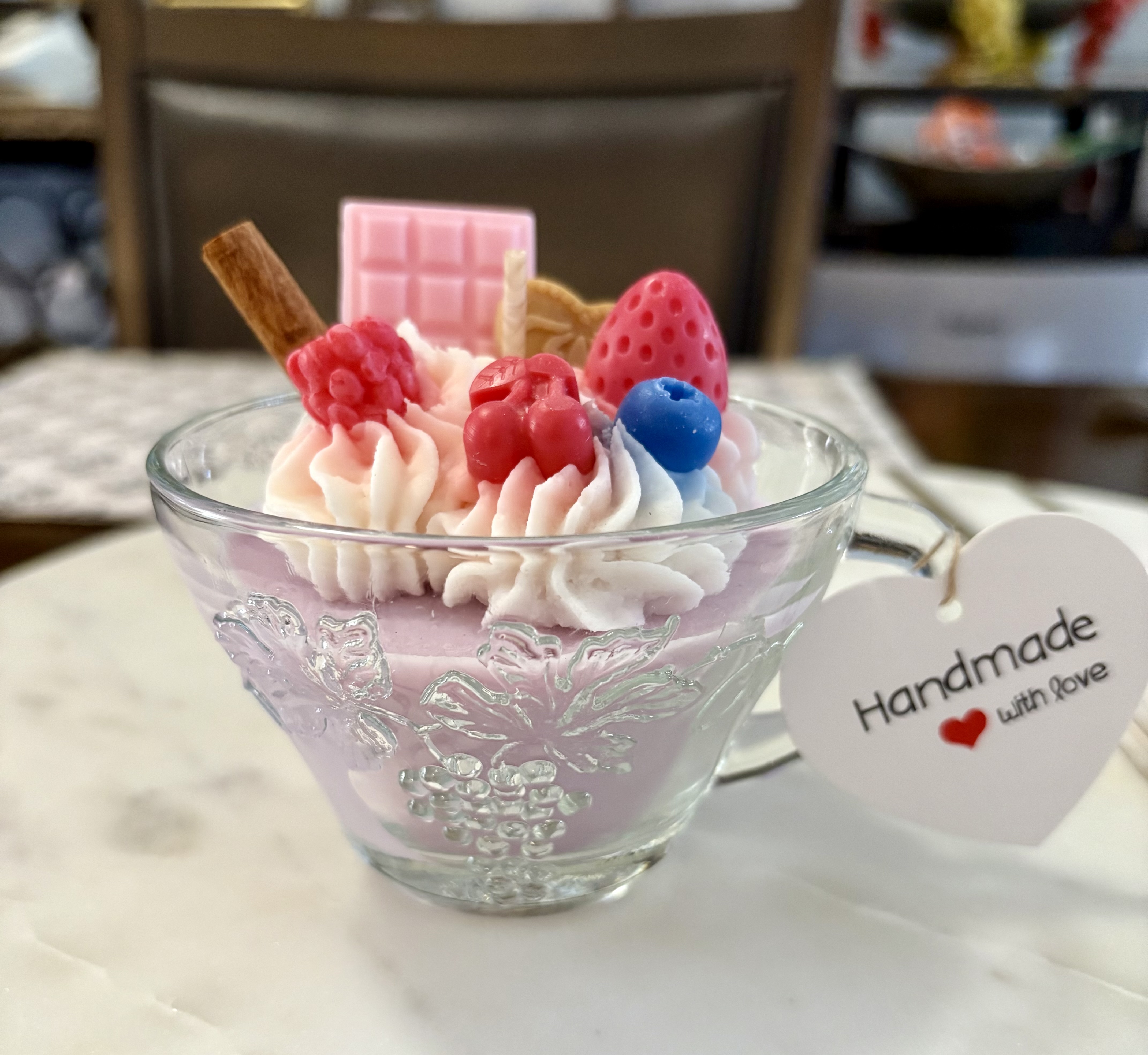 Handmade Decorative Dessert Candle