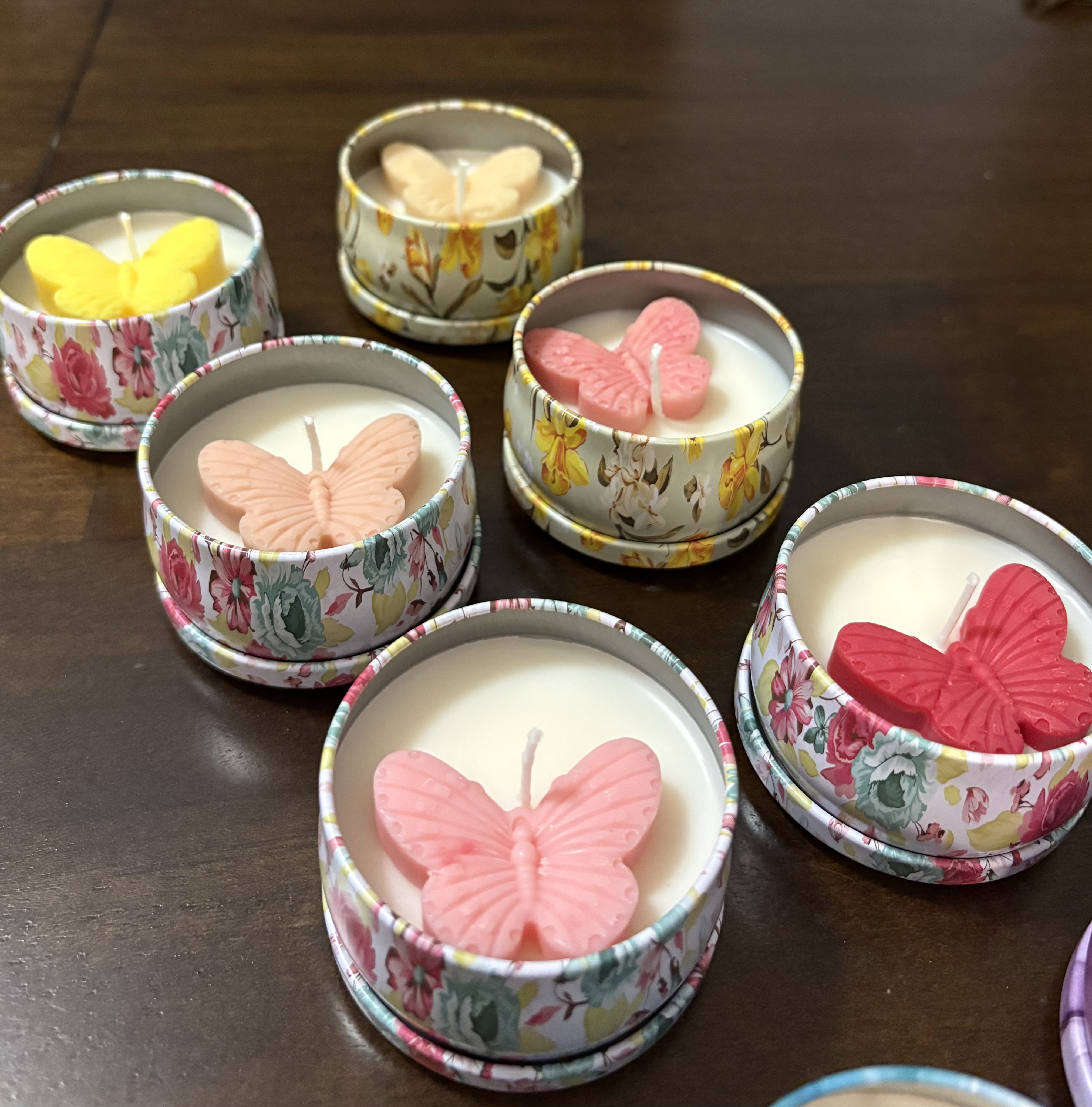Butterfly Scented Candles
