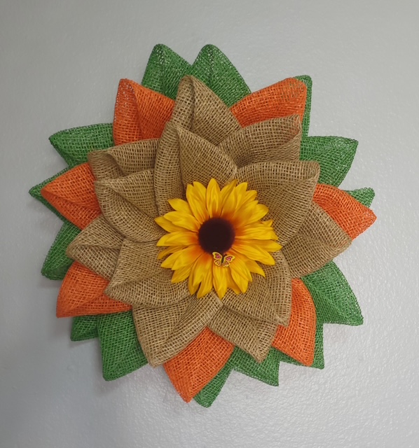 Handcrafted decorative door/wall hanging wreaths 