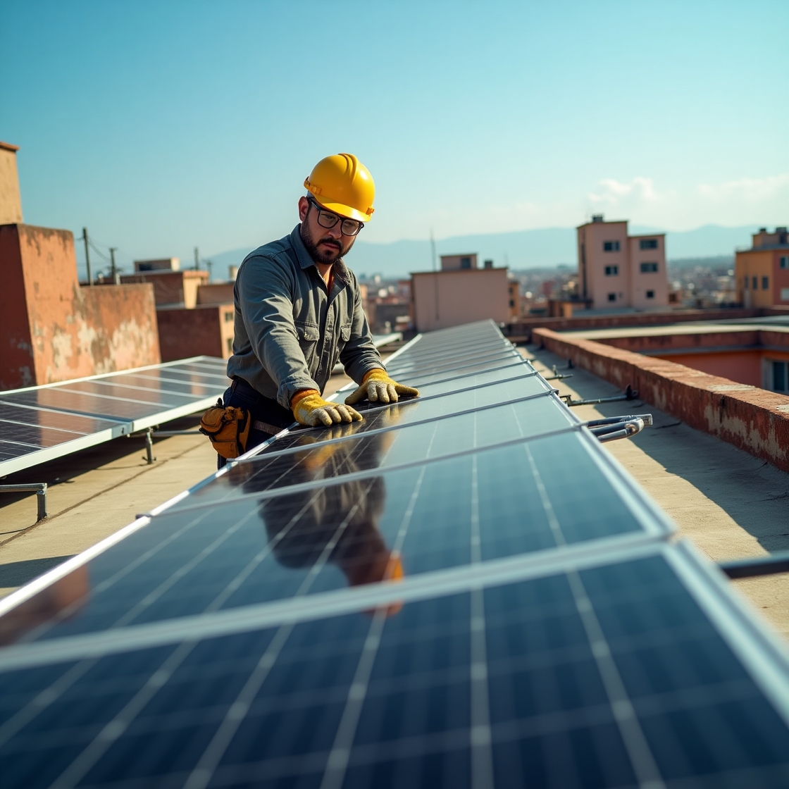 Mantenimiento a Paneles solares de 1 a 2 en CDMX y sus alrededores