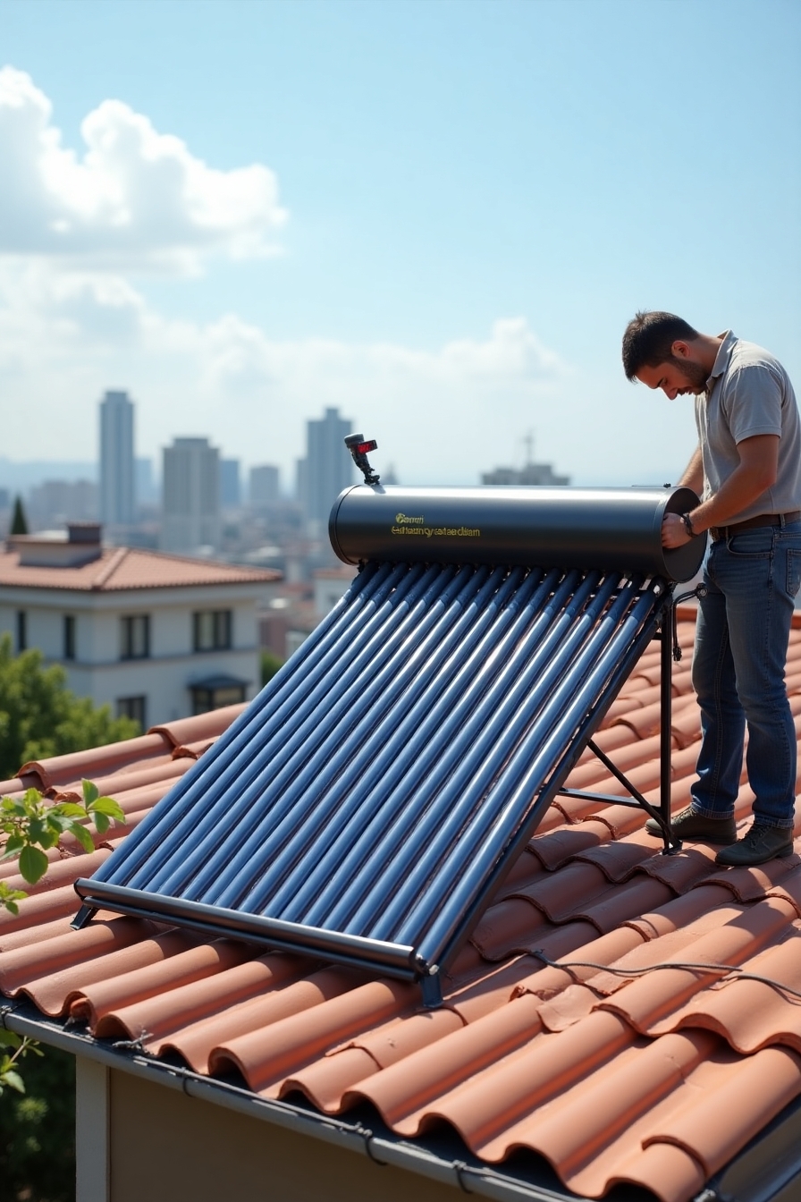Mantenimiento a Calentador Solar de 20 a 30 tubos en CDMX