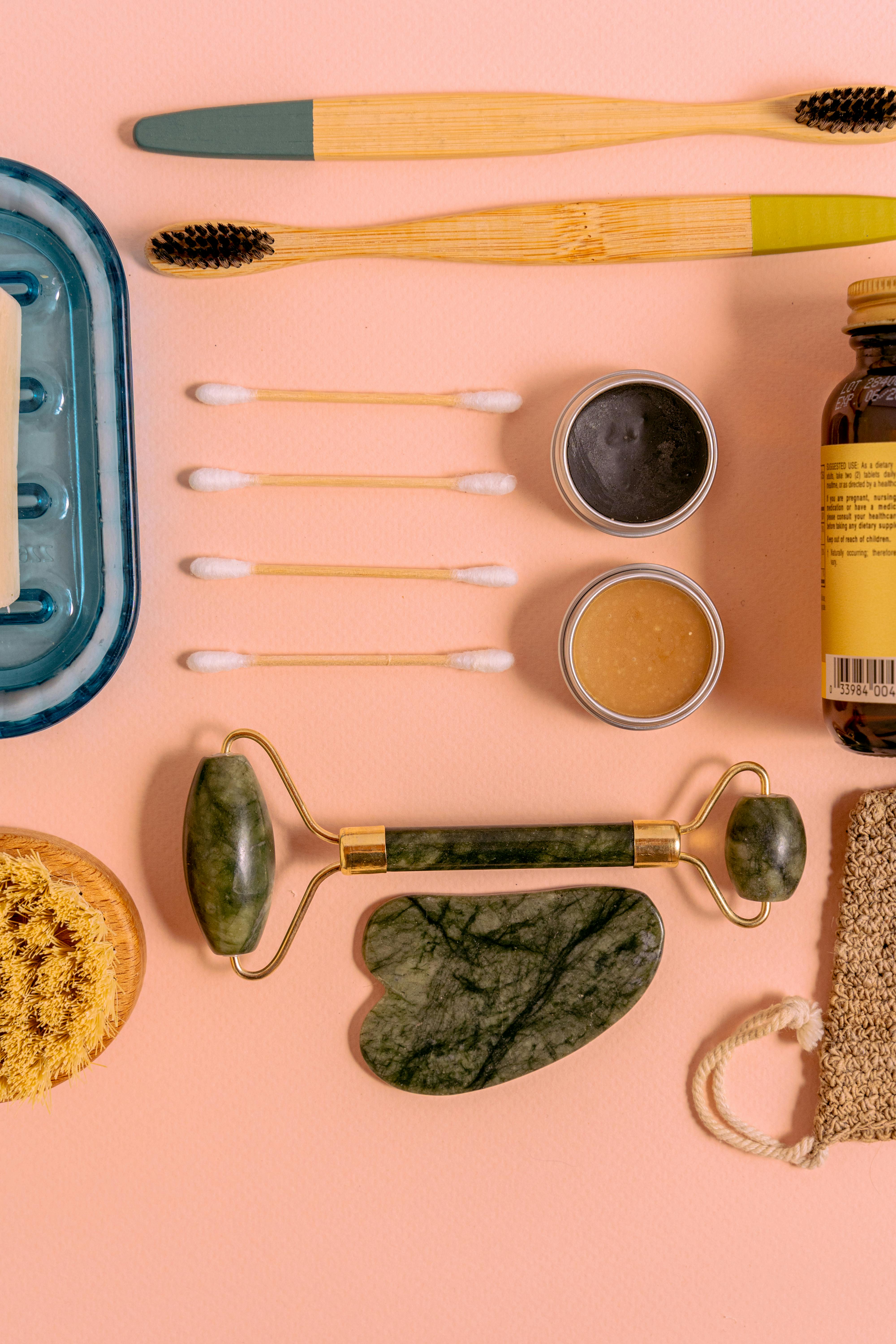 Jade Gua Sha & Facial Roller Set – Timeless Beauty Ritual