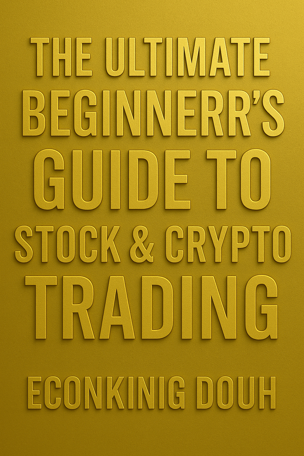 The Ultimate Beginner’s Guide to Stock & Crypto Trading – Learn to Invest with Confidence