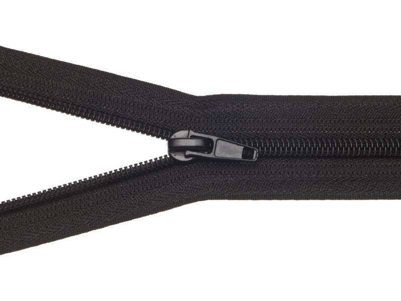 Reißverschluss teilbar schwarz 200cm x 32mm