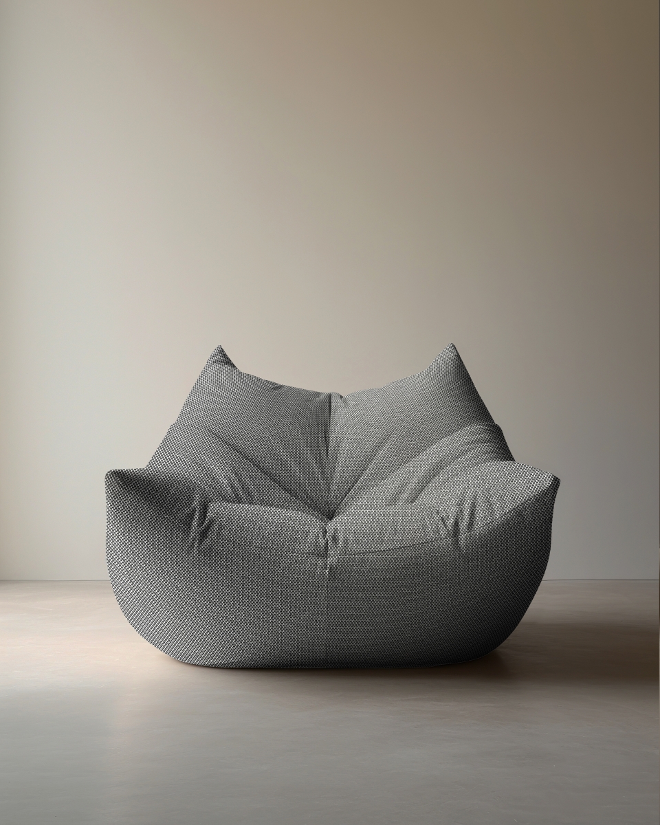 Wasserdichter Outdoor-Stoff PU*2 mit UV-Beschichtung –  Stahlgrau