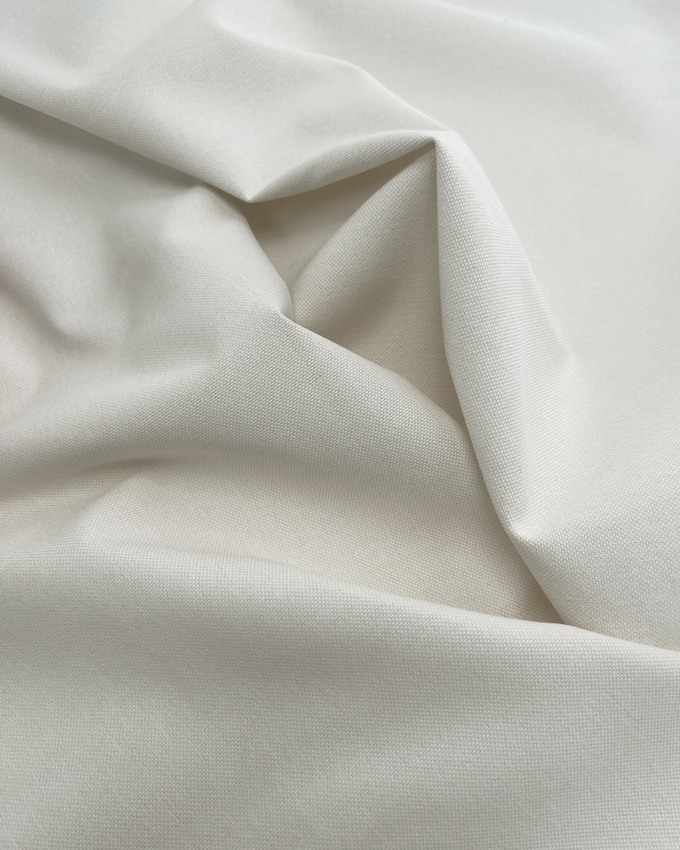 Wasserdichter Outdoor-Stoff PU*2 mit UV-Beschichtung – Cremeweiß