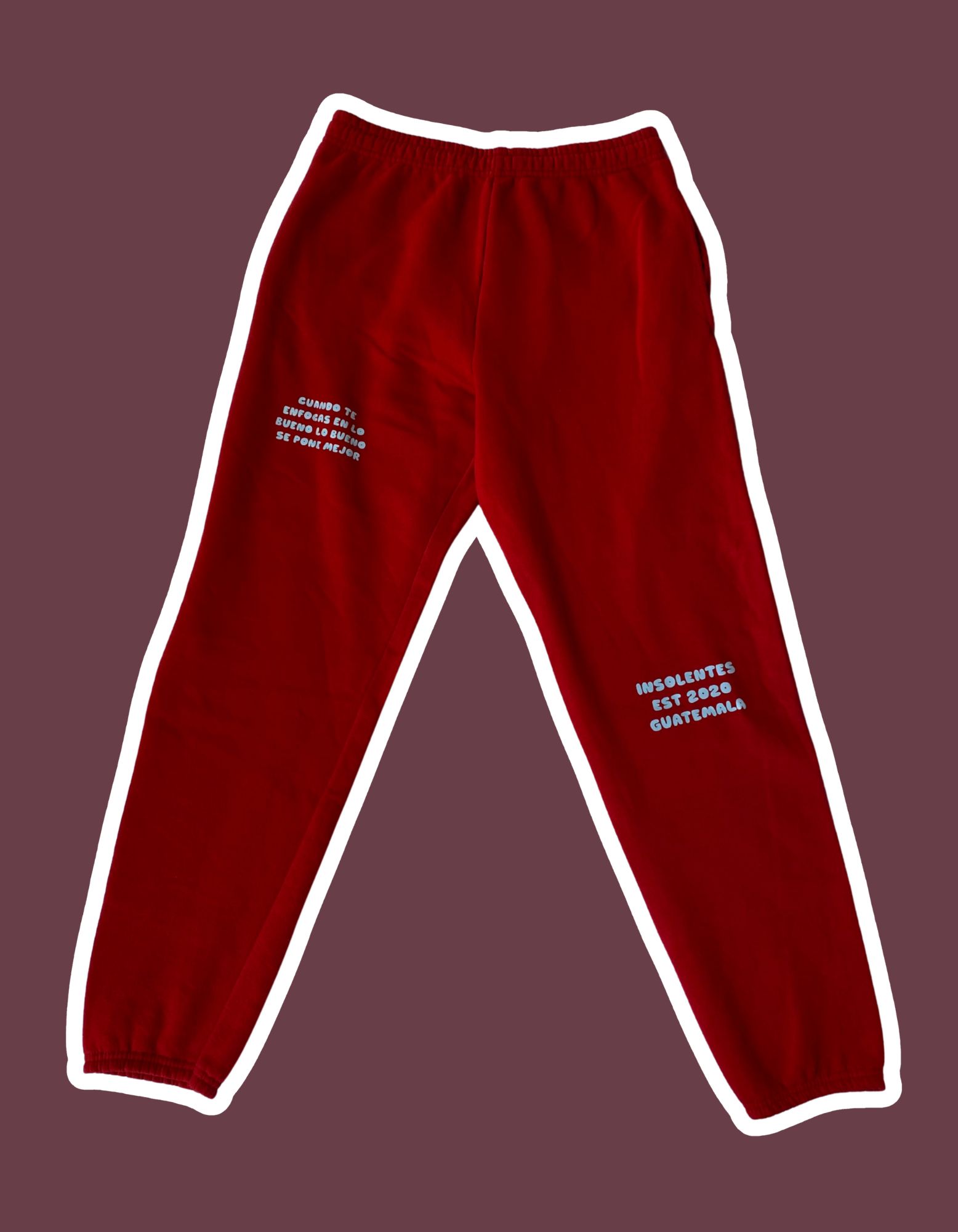 Pants Rojo Carmin <3