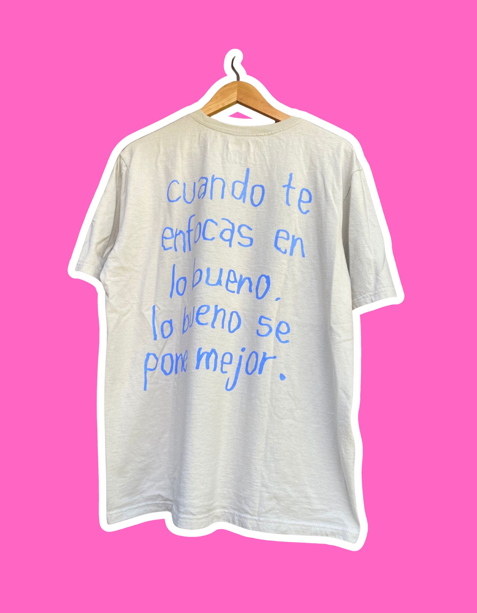 T-Shirt Blanco Hueso <3