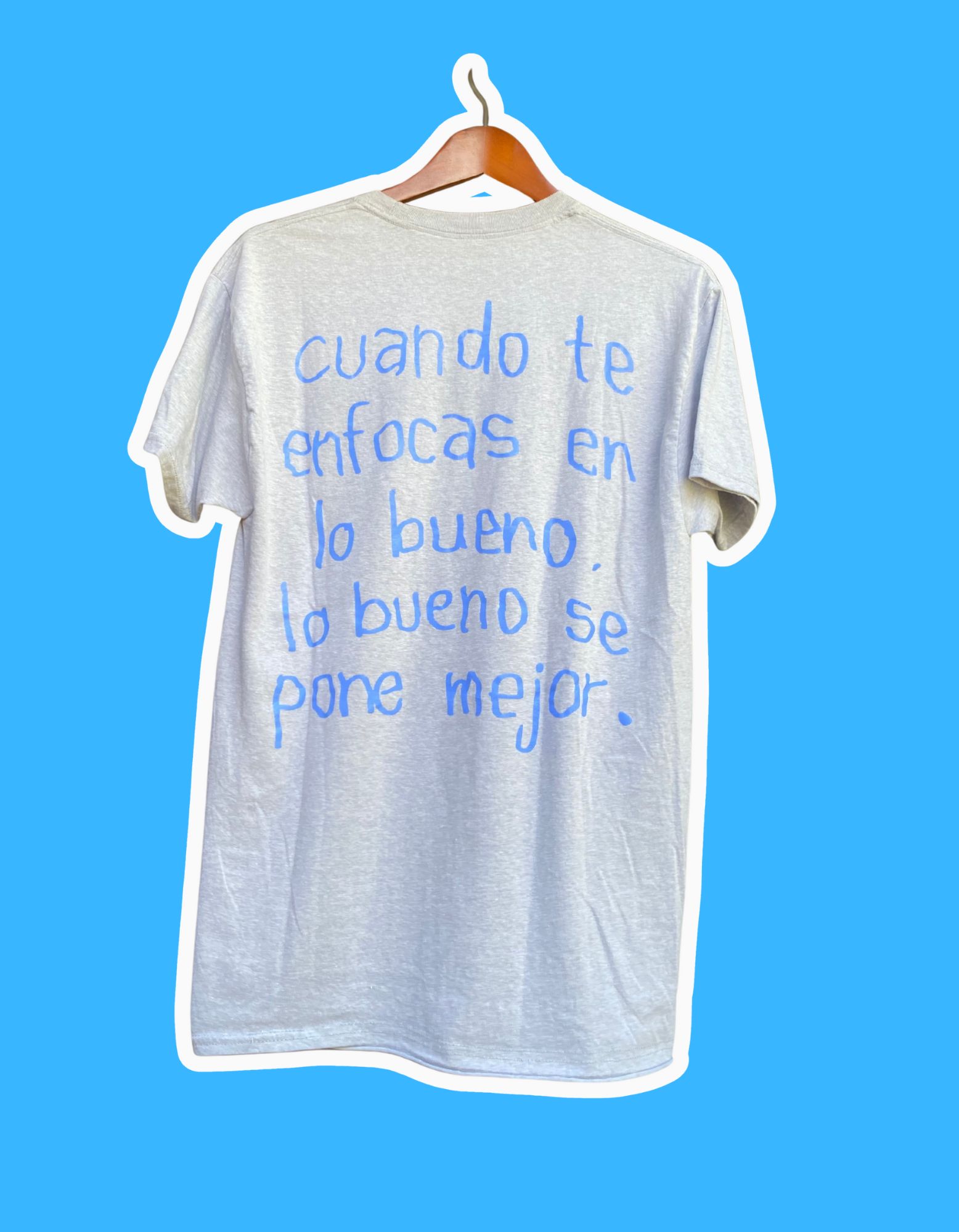 T-Shirt Blanco Pizarra <3