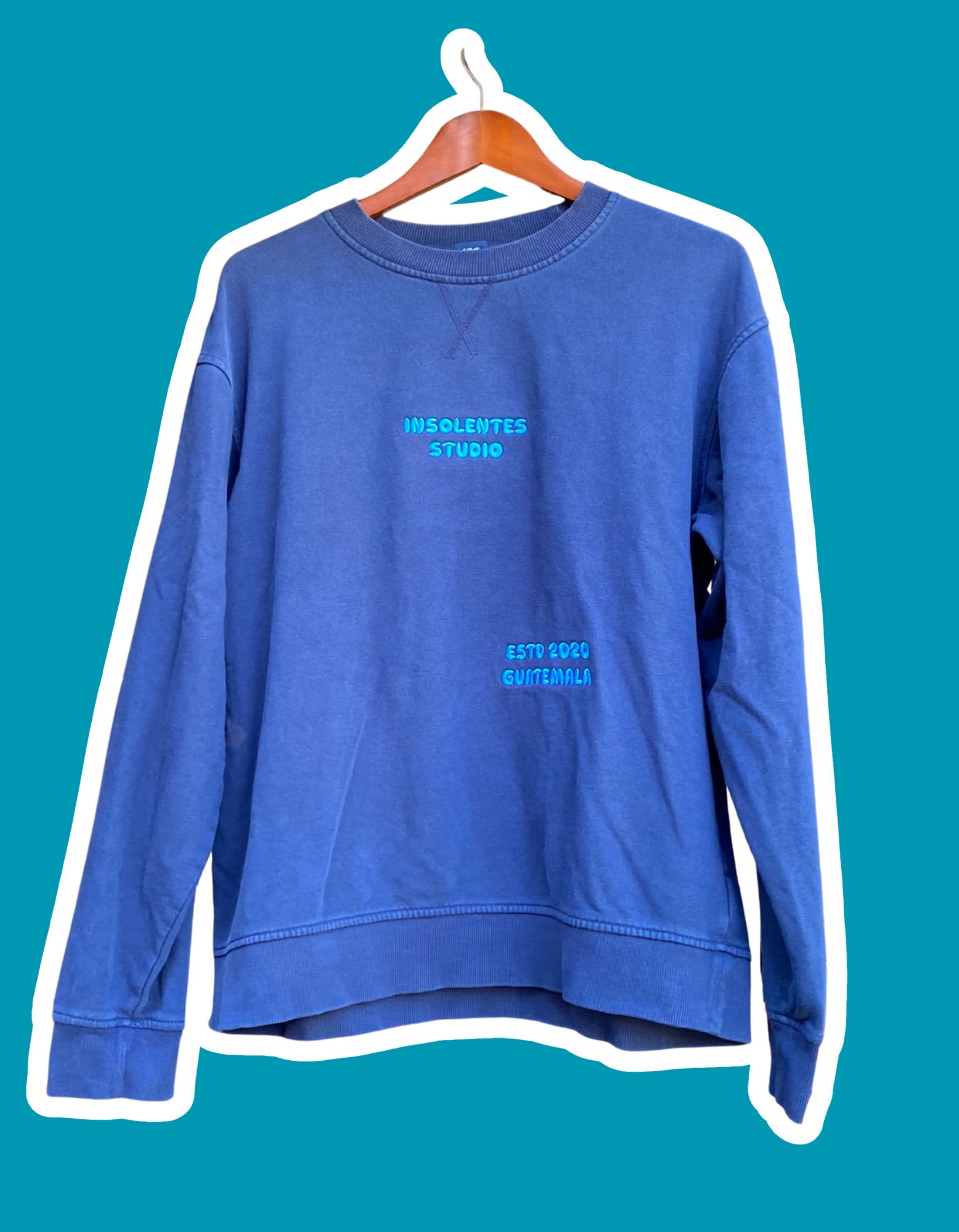 Sudadero Azul Tropical <3