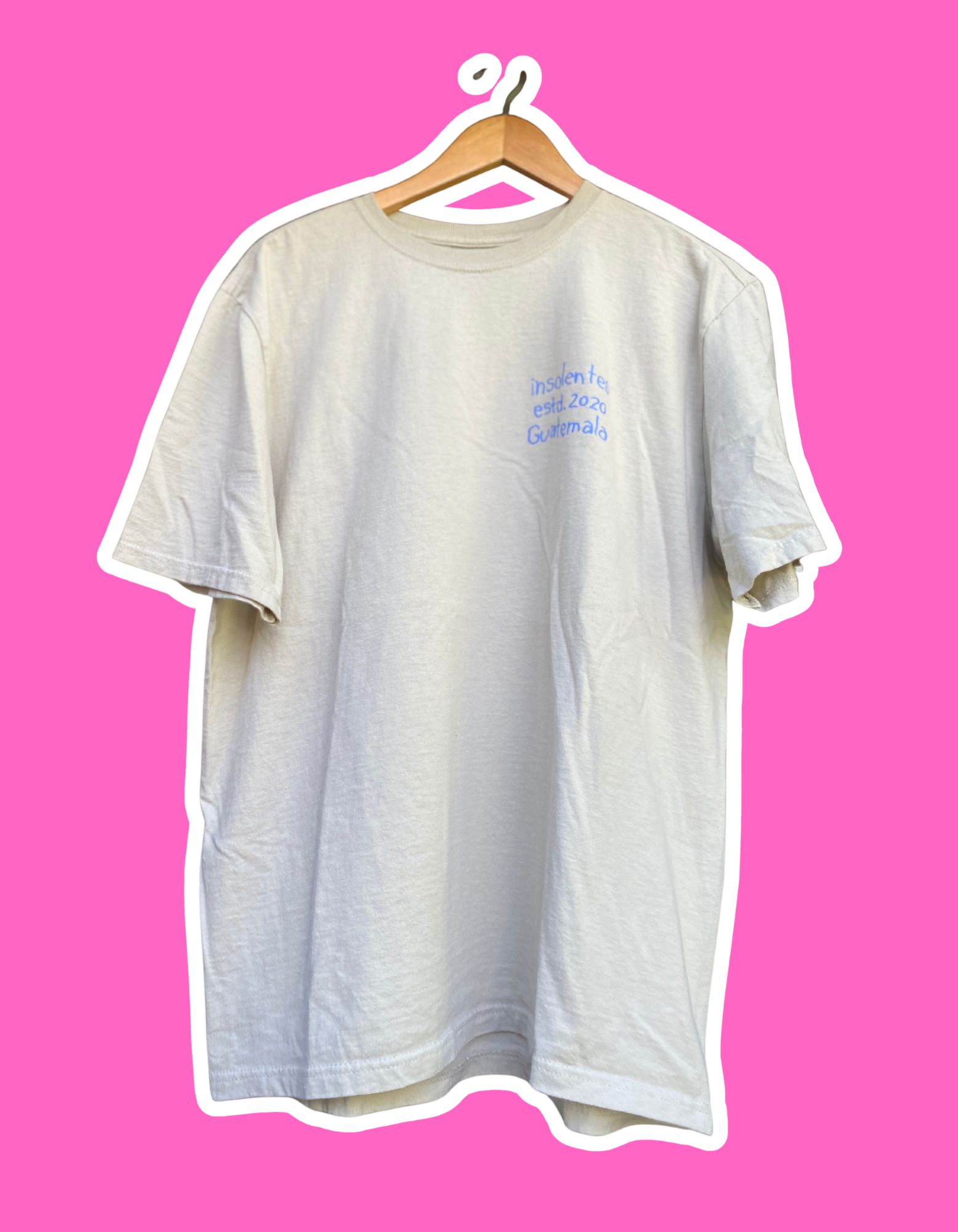 T-Shirt Blanco Hueso <3