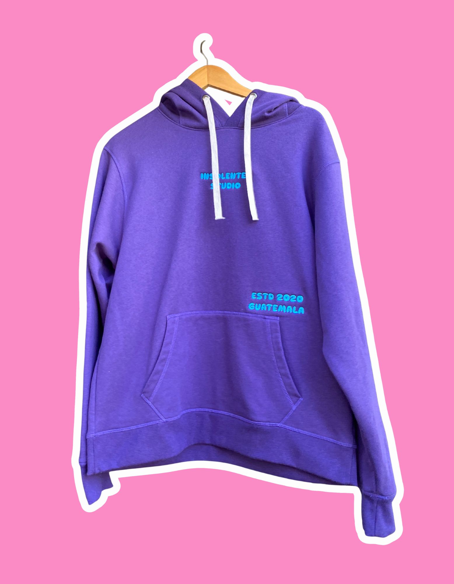 Sudadero Morado Tropical <3