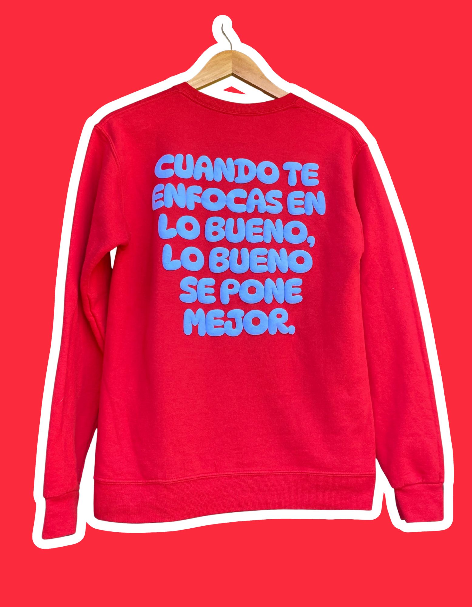 Sudadero Rojo Intenso <3