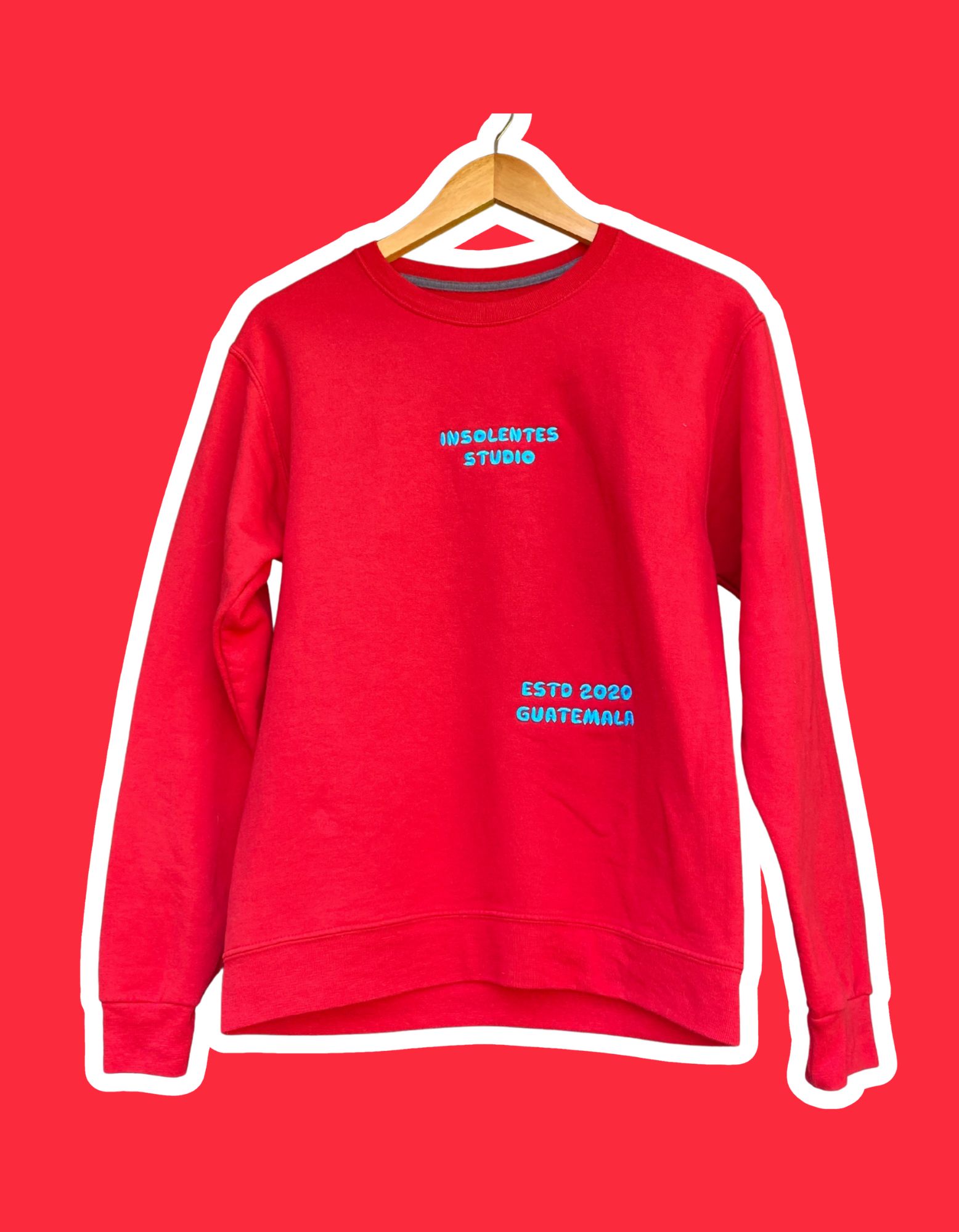 Sudadero Rojo Intenso <3