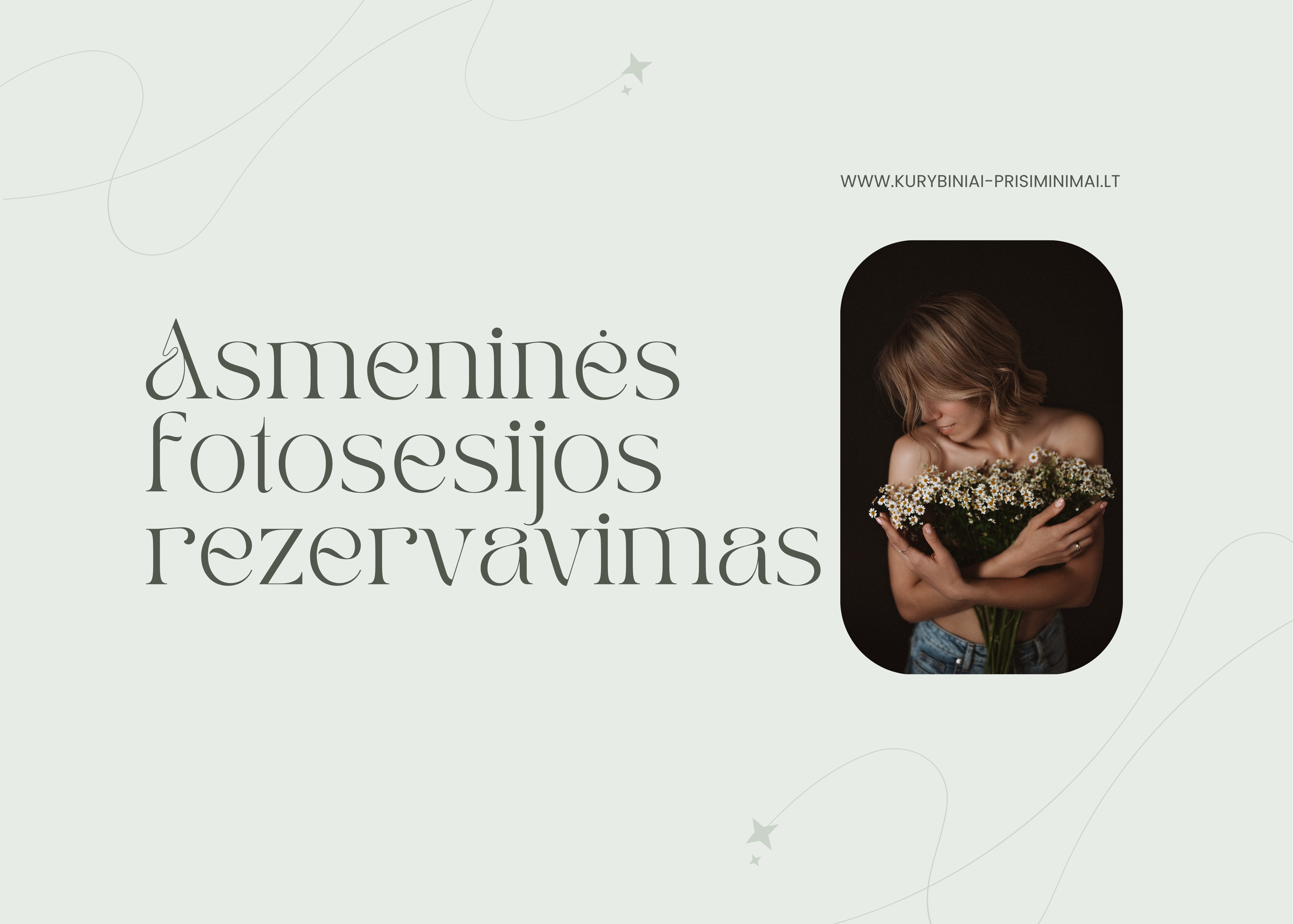 Asmeninės fotosesijos - 1 val.