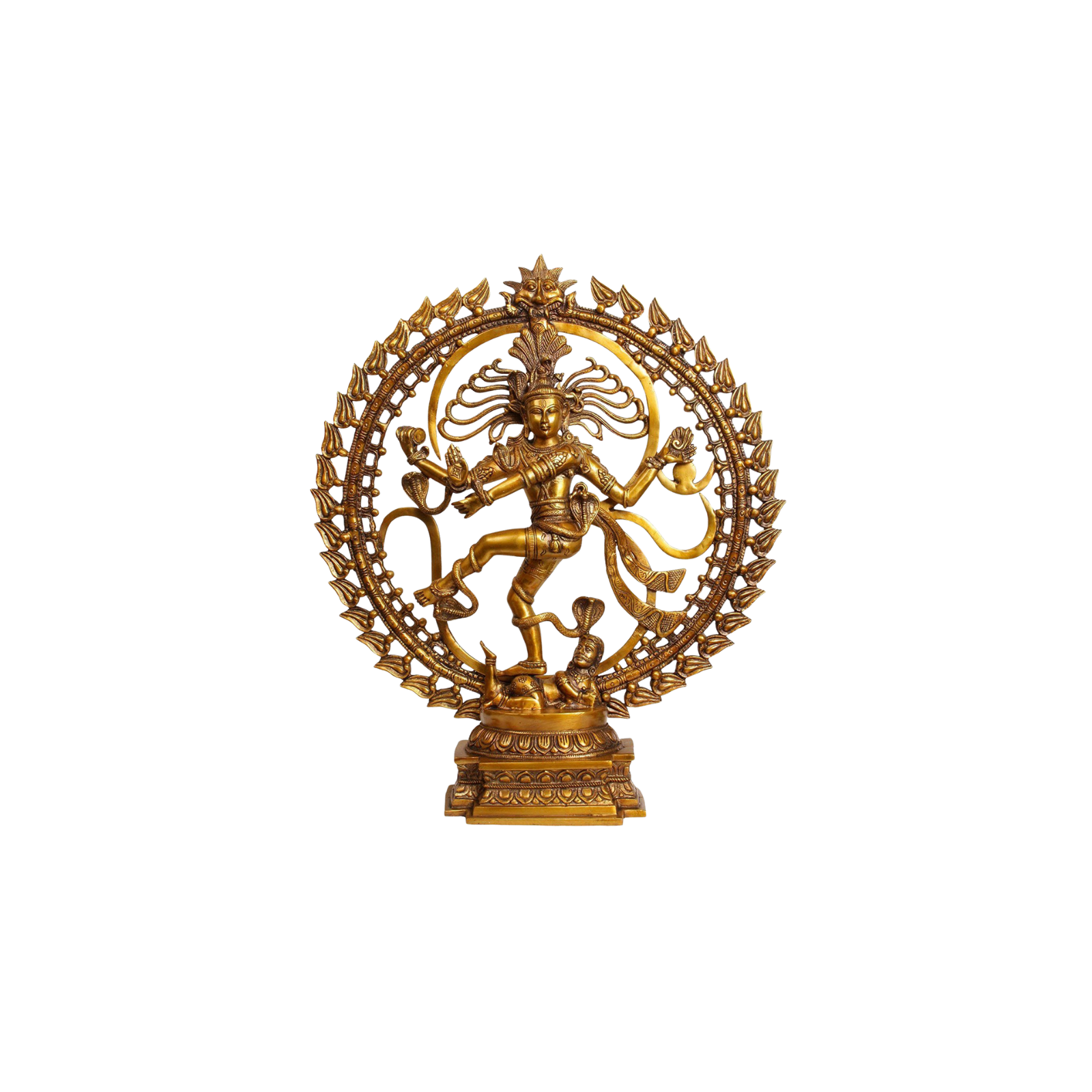 Tree of Life Brass Diya