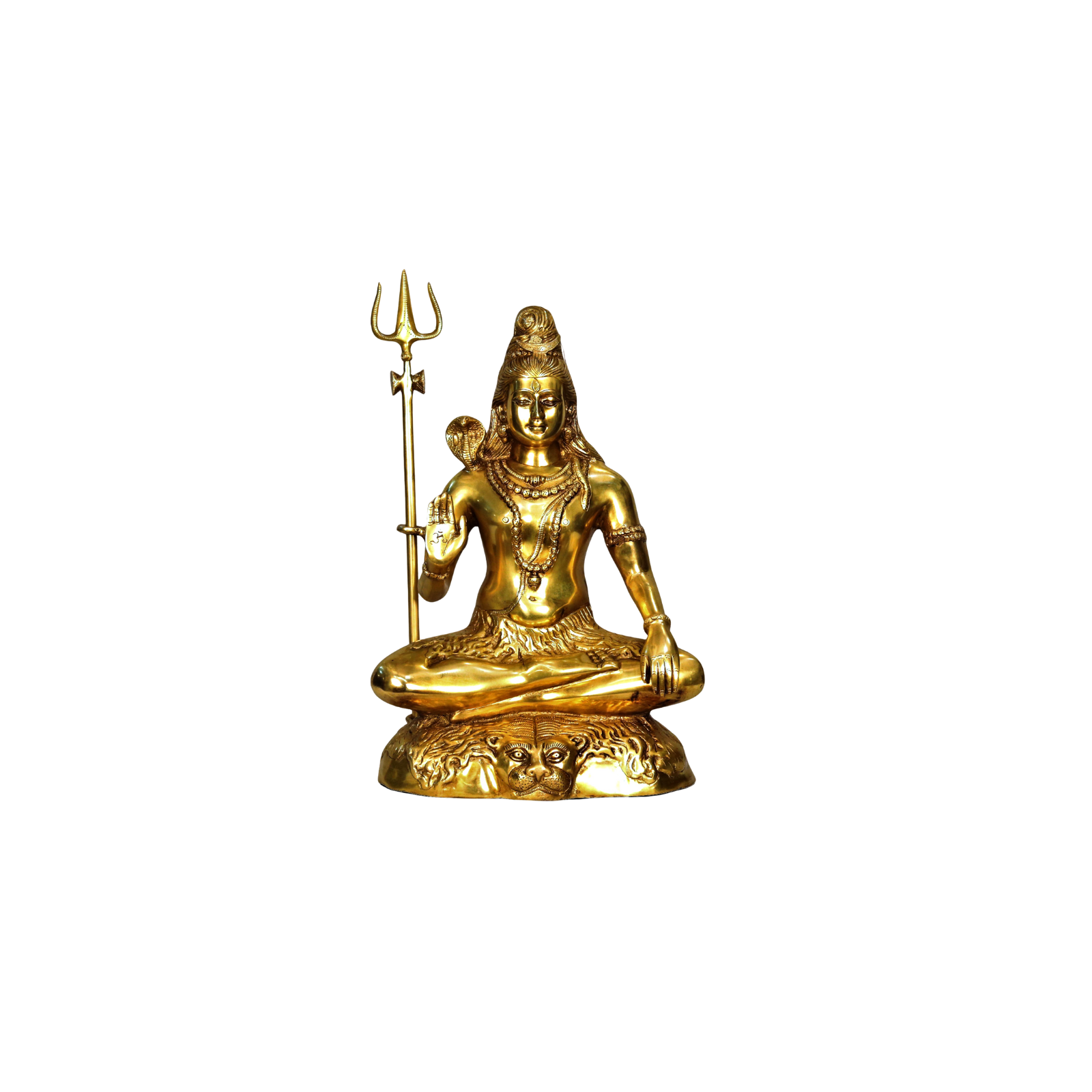 Brass Lord Shiva Idol