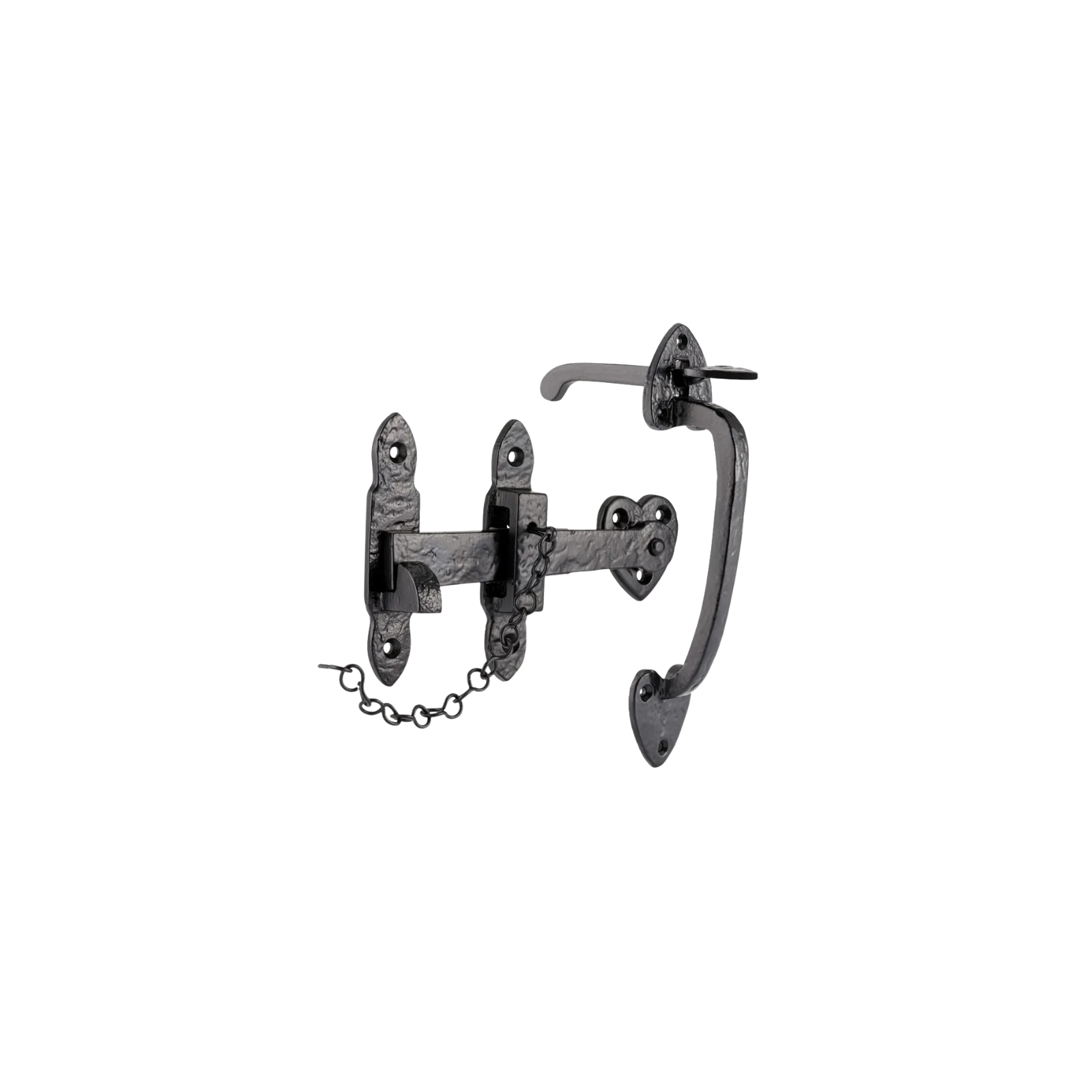   Iron Castle heart Gate Latch