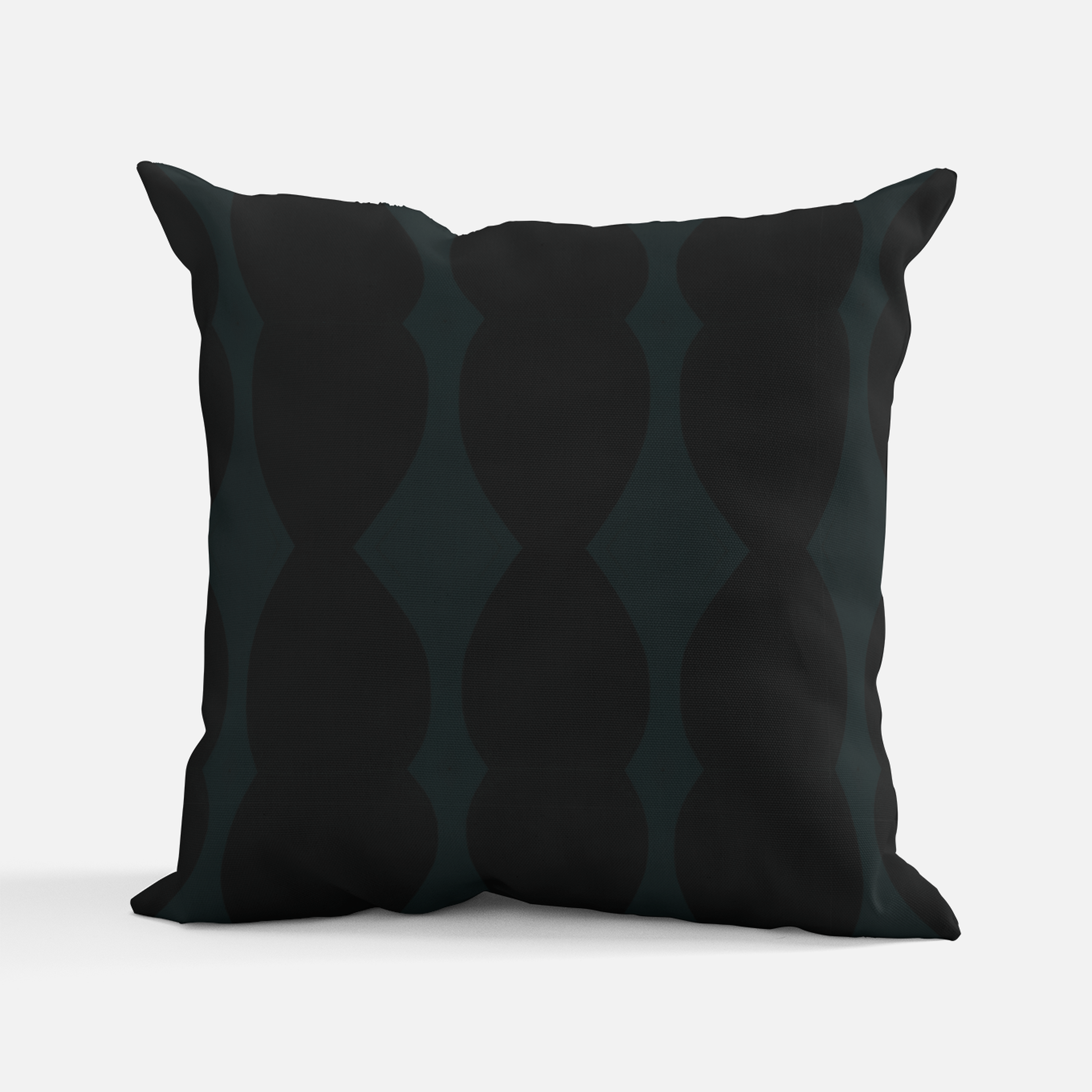Black Pillars Pillow