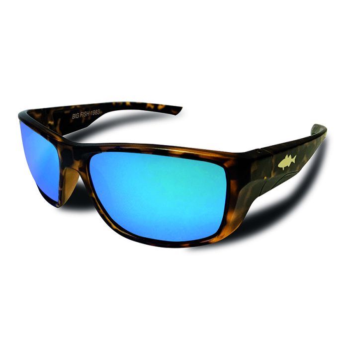 LUNETTES THE MASK EVO SEA BASS BLUE IRIDIUM - FRAME BROWN TURTLE DARK