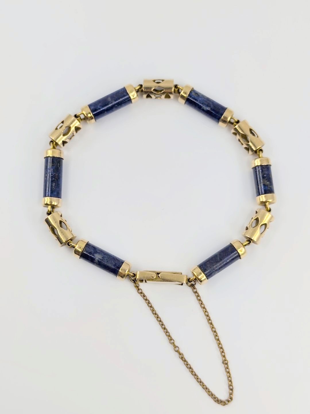 14k Lapis Bracelet