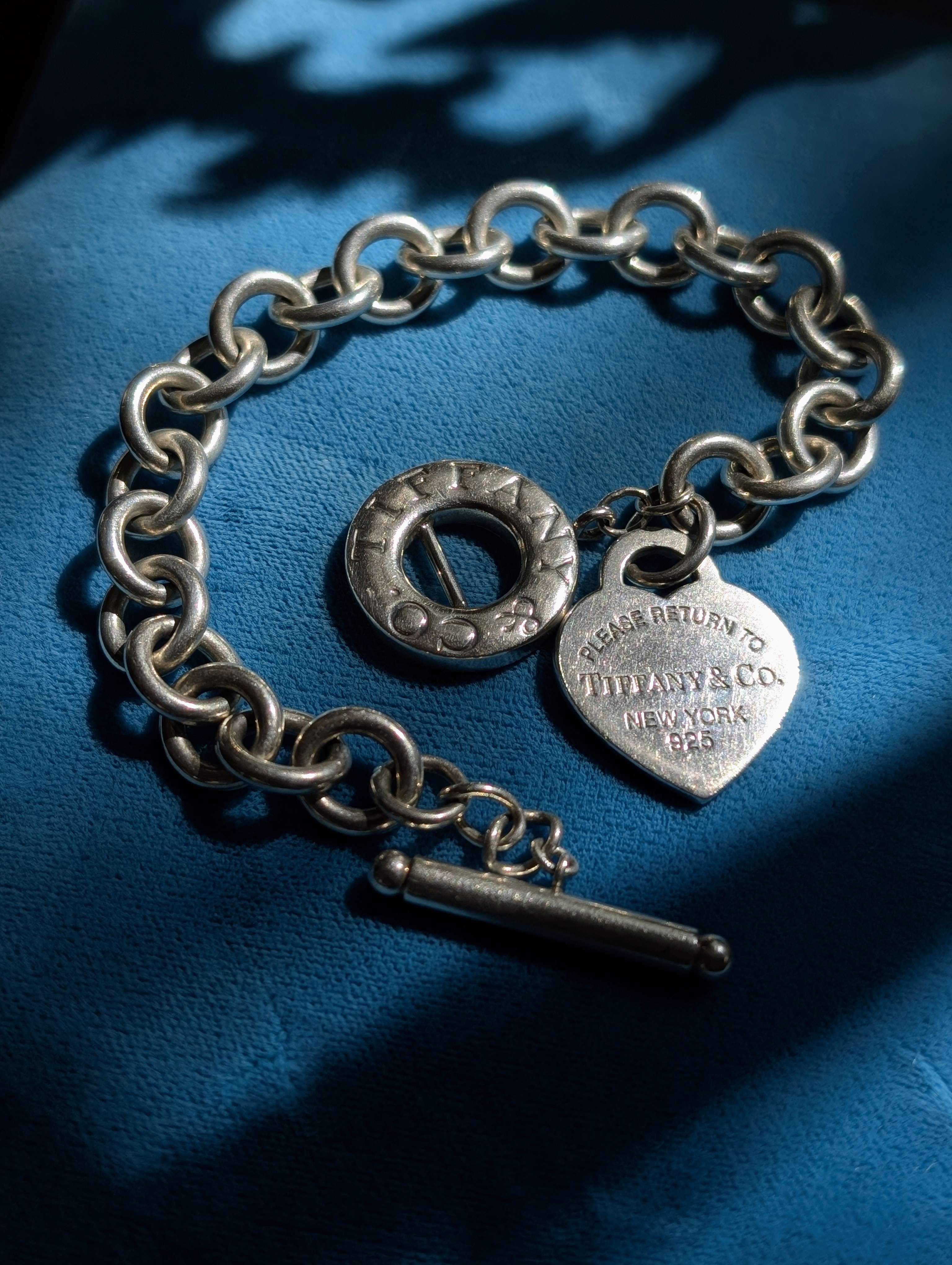 Tiffany & Co. Heart Tag Toggle Clasp Bracele