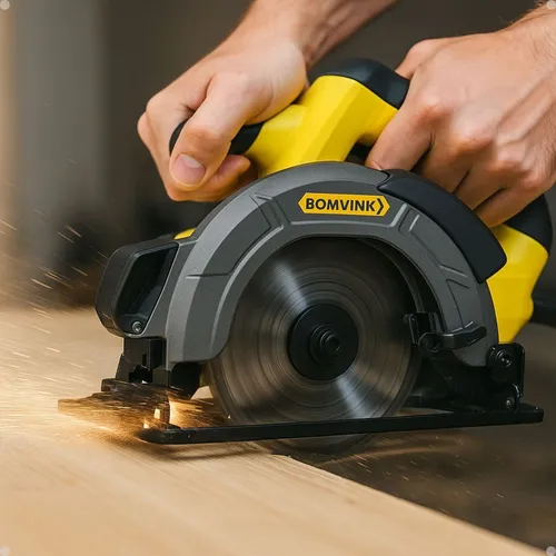 Serra Circular Com Guiamento a Laser 1350W 110V BOMVINK BOM-9579