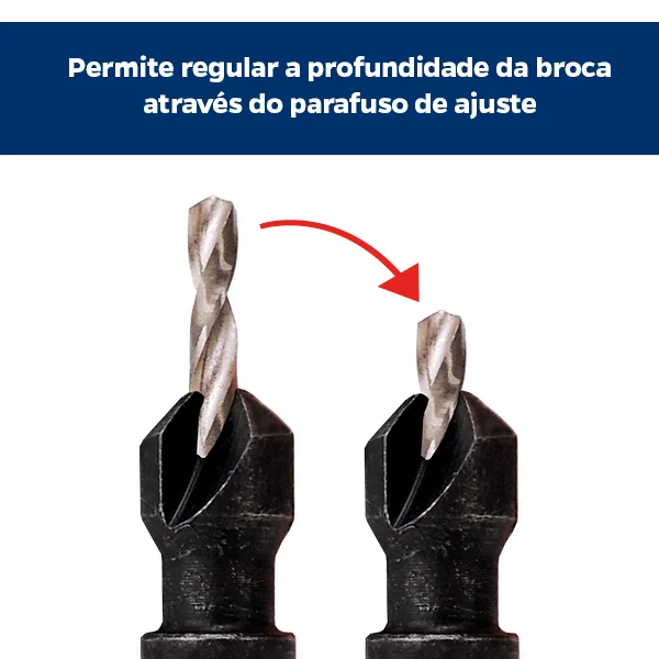 Broca Escareadora 8mm