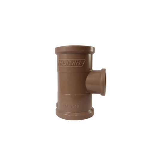 TEE REDUÇÃO SOLDÁVEL PVC 50X25mm