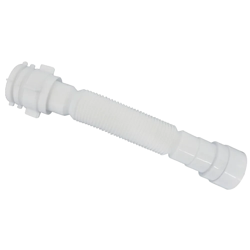 Sifão Sanfonado Universal Compacto de 80cm Branco Astra