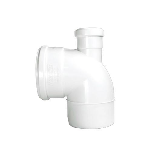 JOELHO 90° C/ VISITA 100X50mm ESGOTO PVC