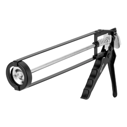 PISTOLA PARA SILICONE, PARA TUBOS DE ATE 310 ML, METALICA, 1PC // SPARTA