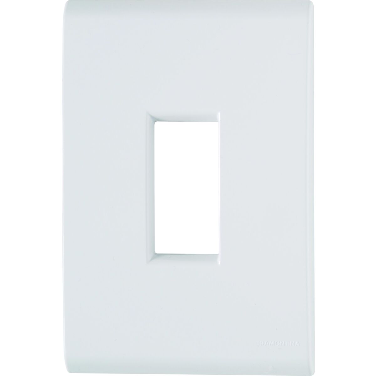 Placa 1 Posto Vertical 4x2 Tramontina Liz Branca